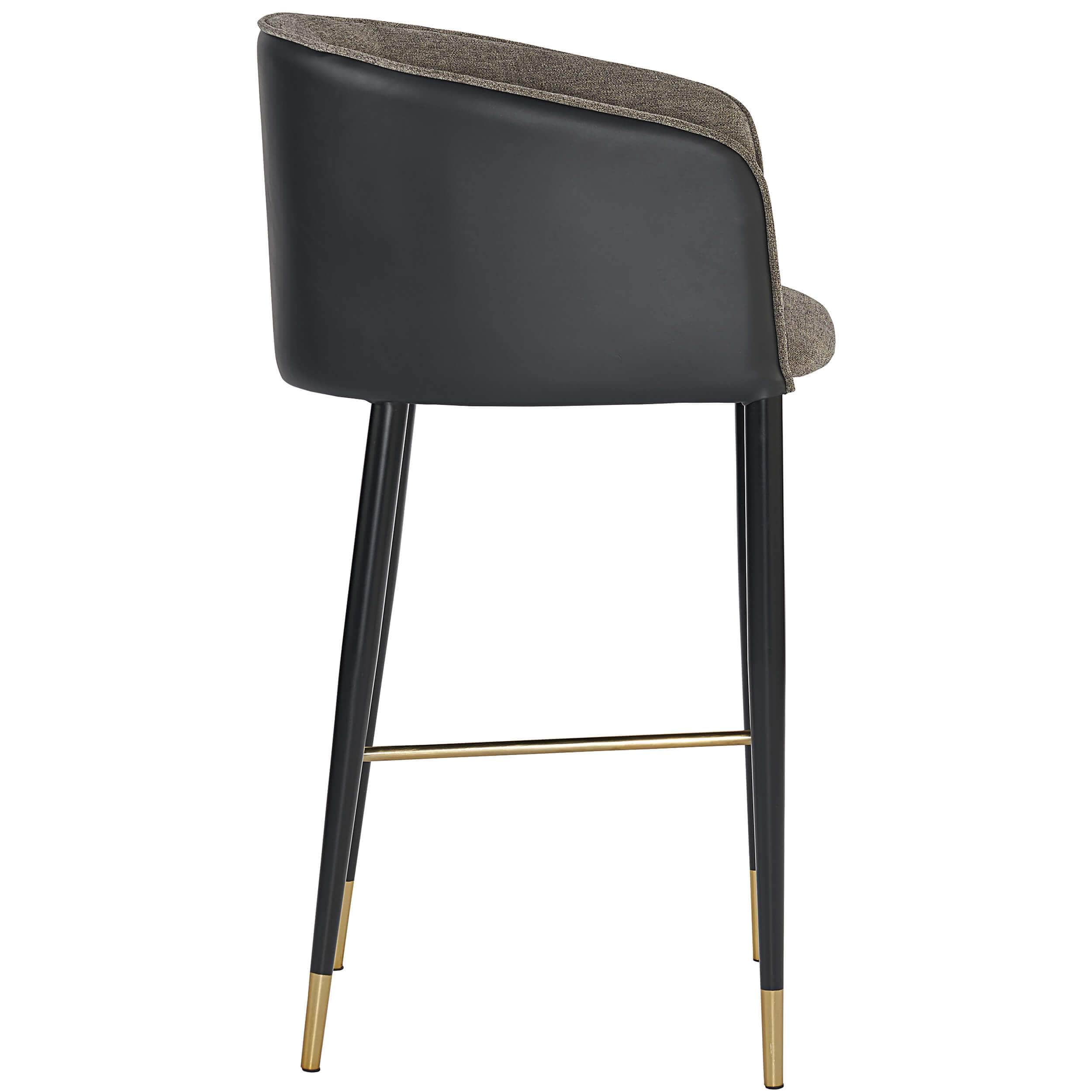 Asher Bar Stool, Sparrow Grey - Image 2