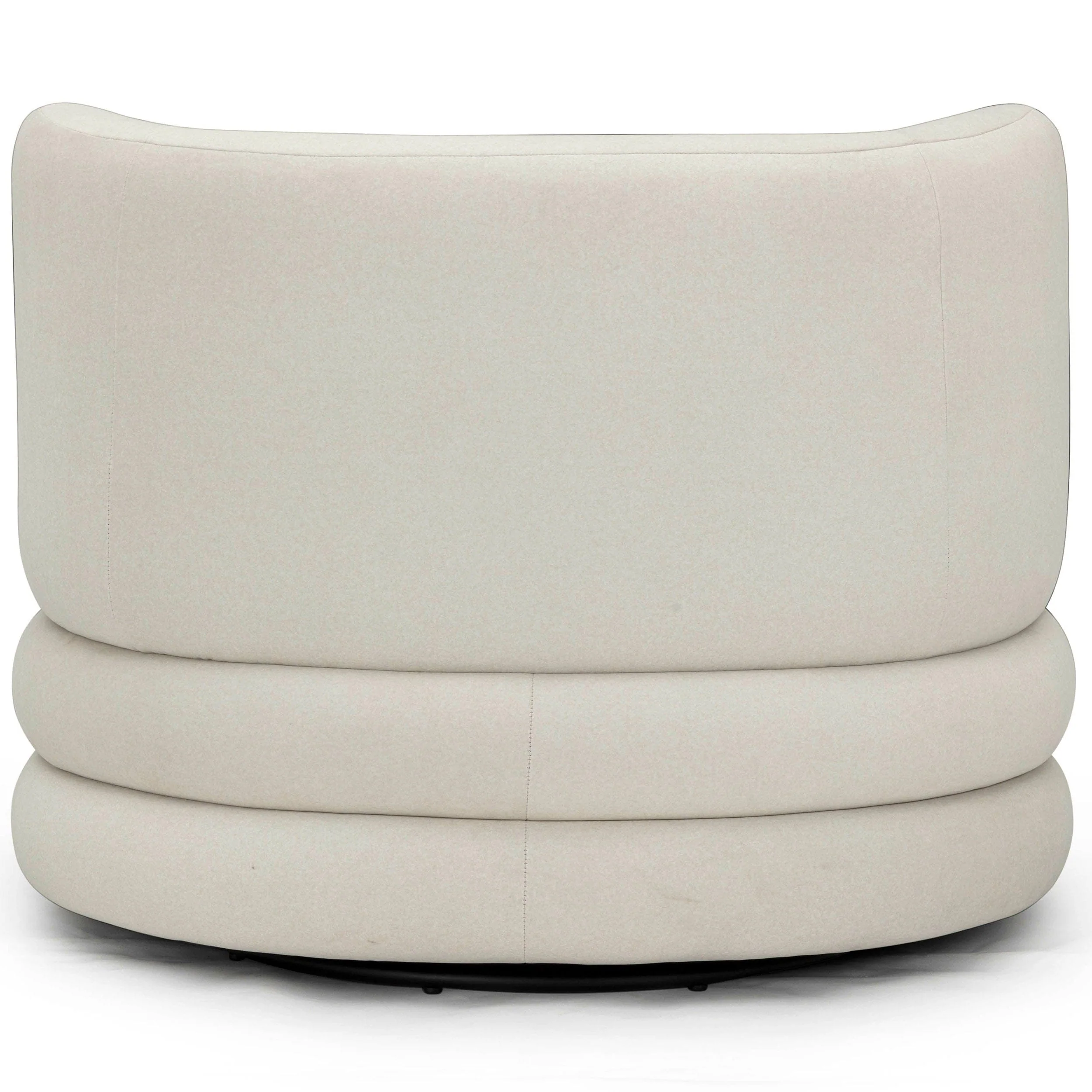 Astor Swivel Chair, Cream - Image 4