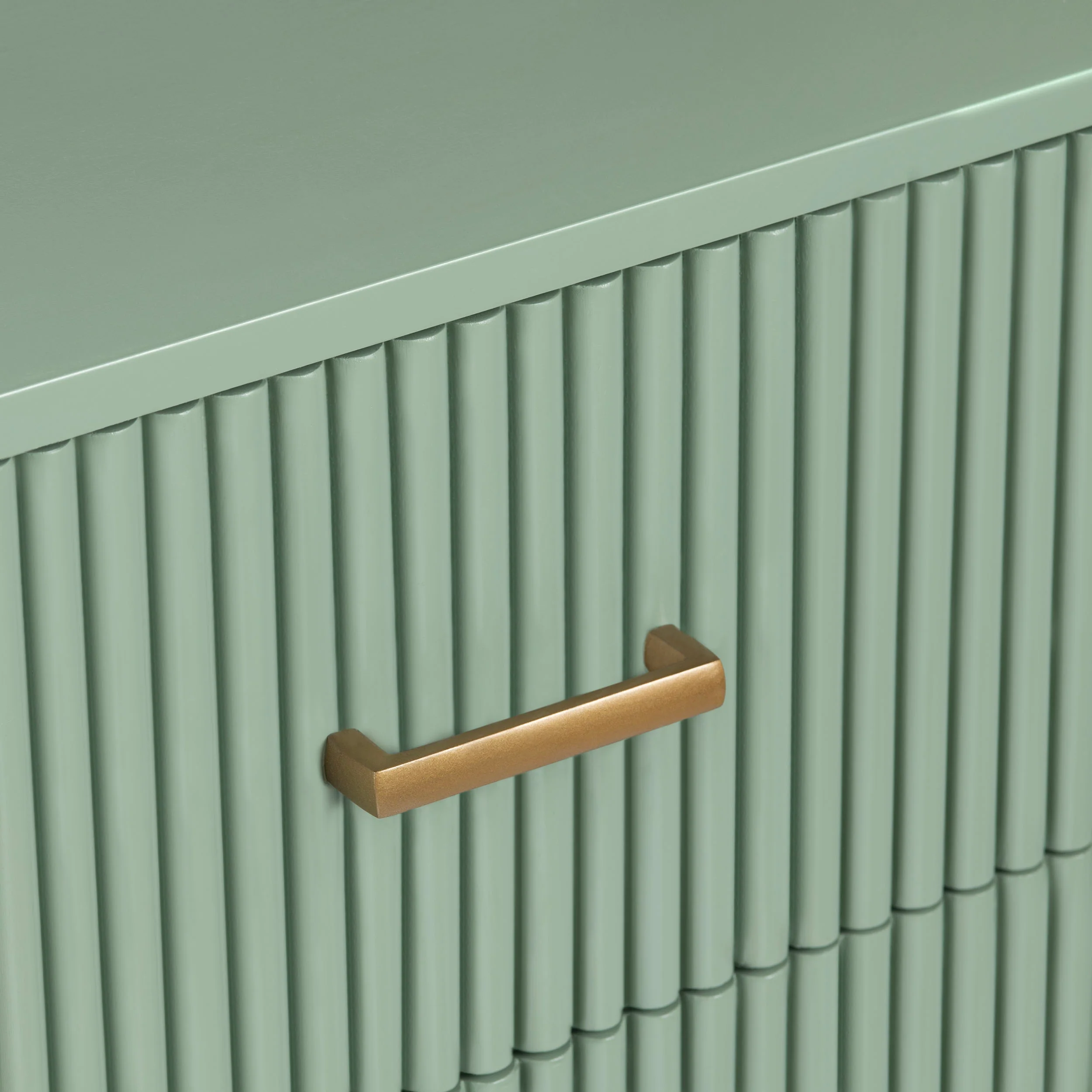 Astoria 3 Drawer Chest, Green - Image 3