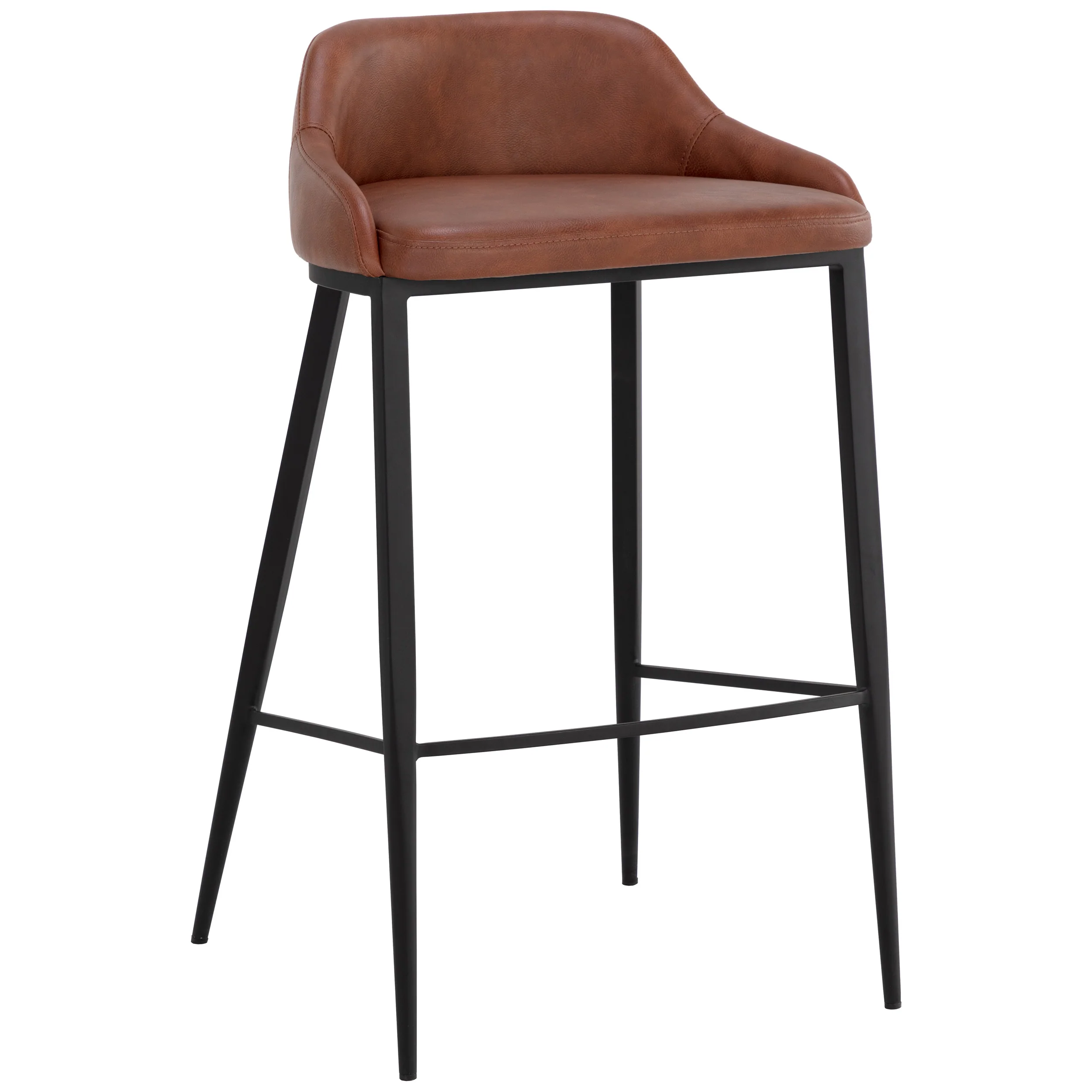 Astra Bar & Counter Stool, Cinnamon Brown - Image 7