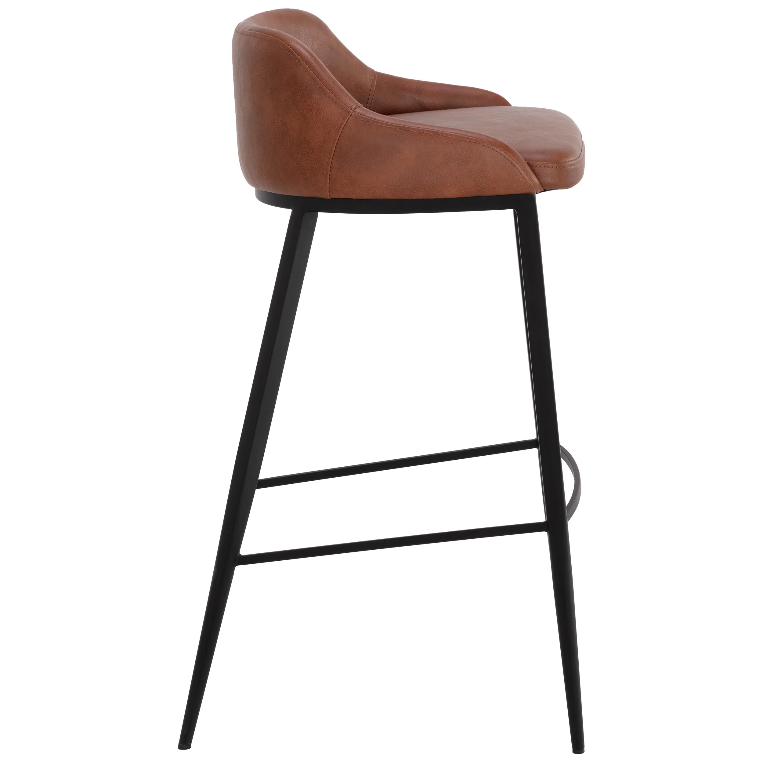Astra Bar & Counter Stool, Cinnamon Brown - Image 9