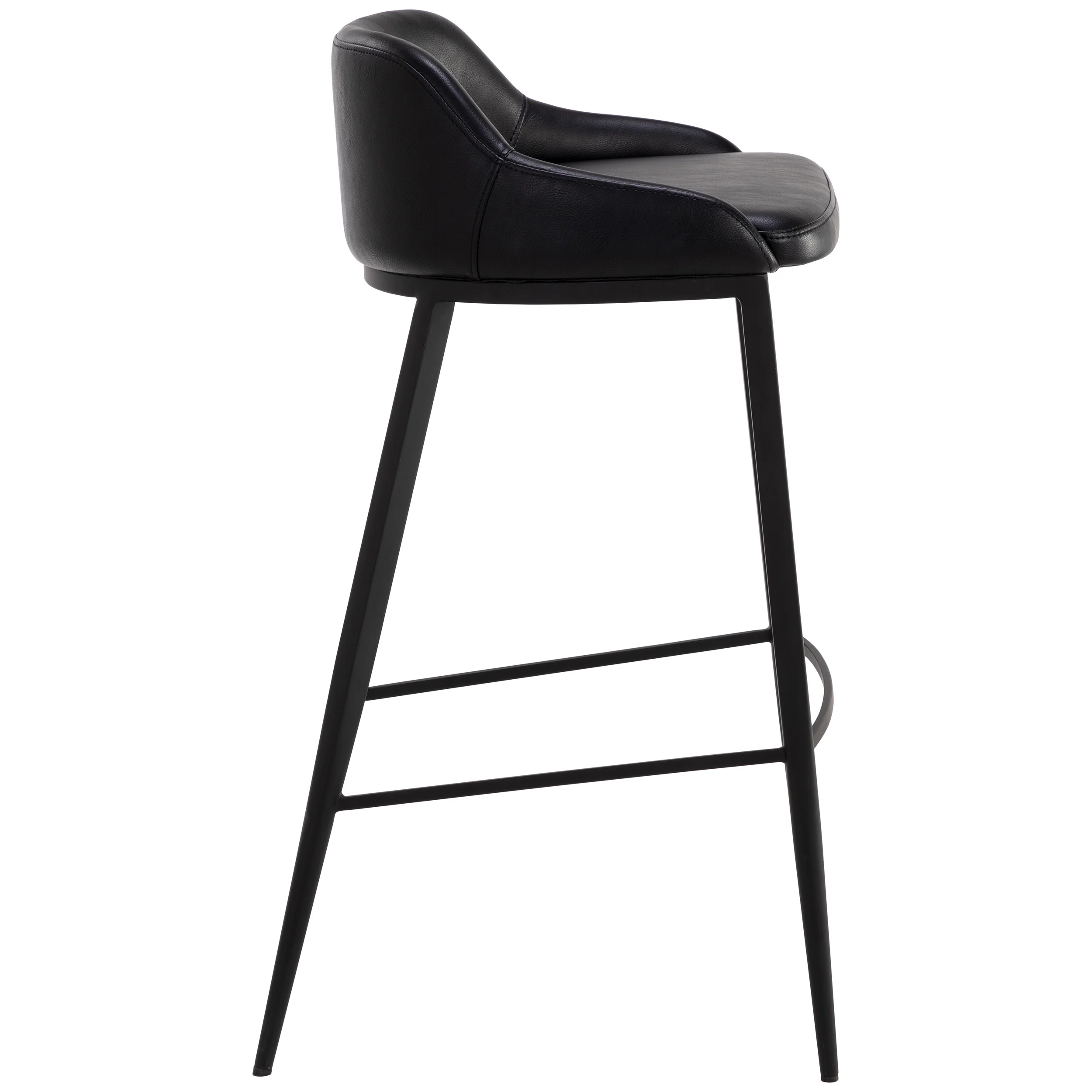 Astra Bar & Counter Stool, Nightfall Black - Image 7