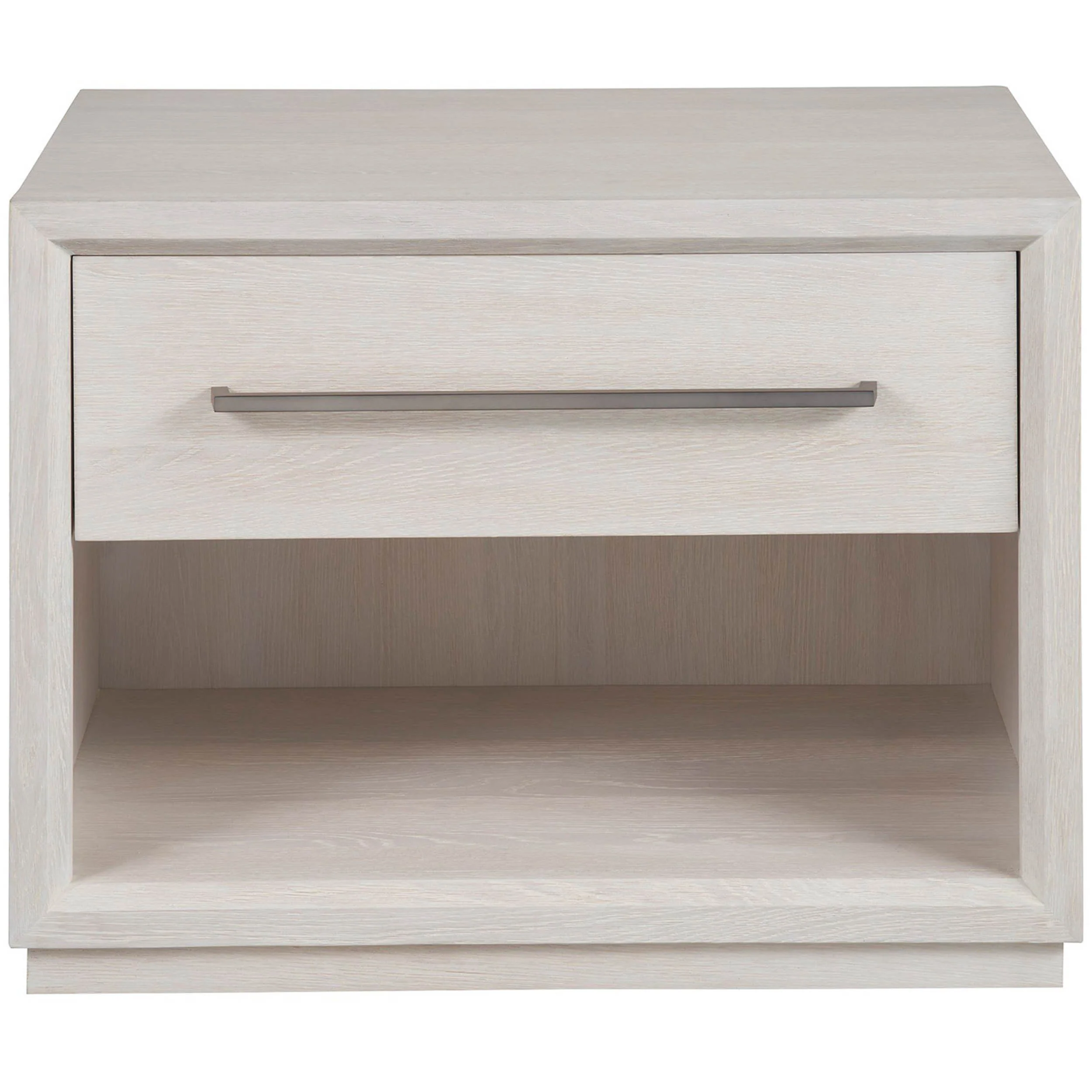 Astrid 1 Drawer Nightstand, White Oak - Image 2