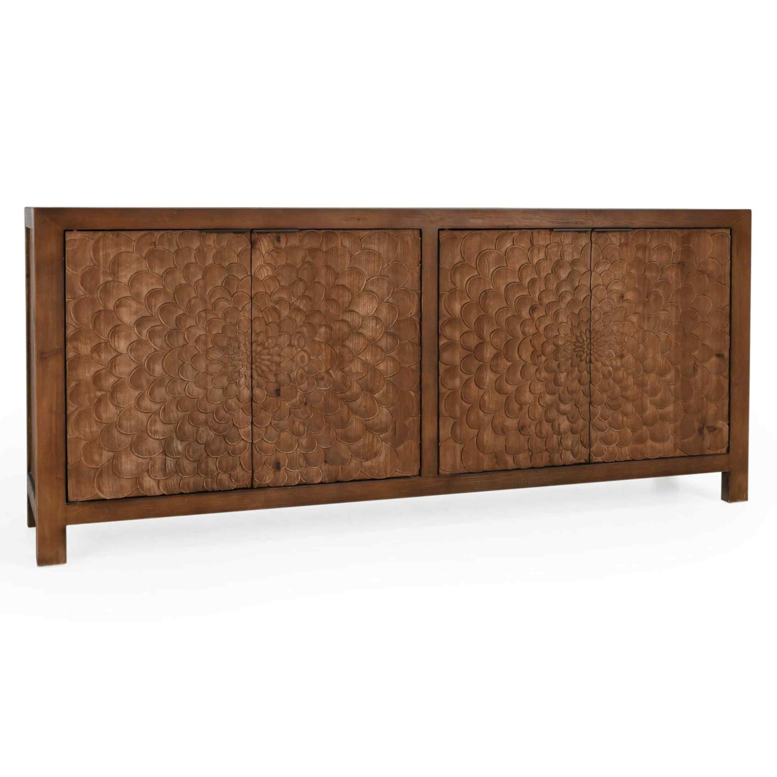 Astrid 4 Door Buffet, Reclaimed Pine