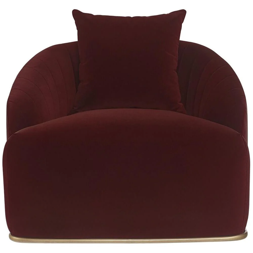 Astrid Chair, Merlot - Image 3