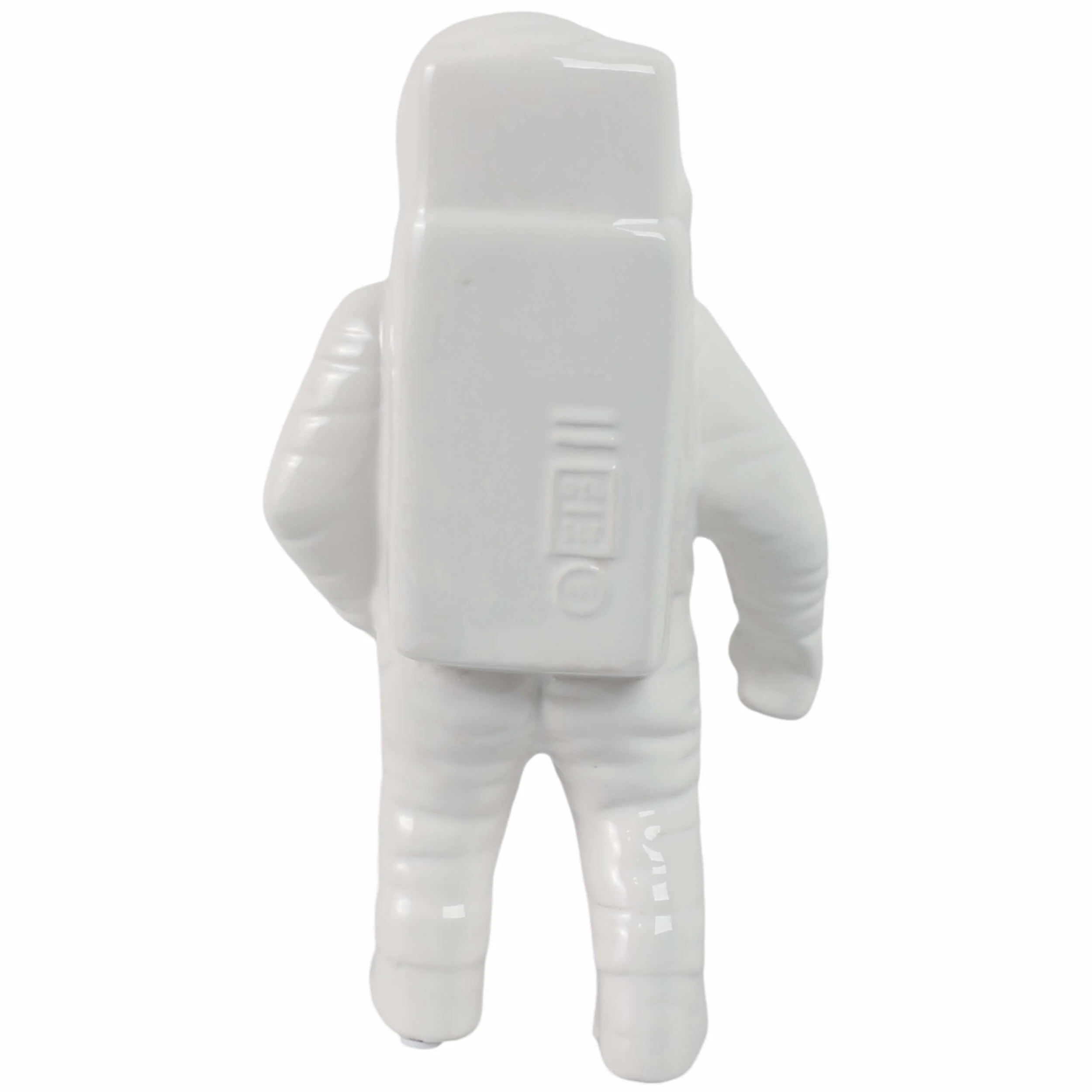 Astronaut Statuette, White/Gold - Image 4