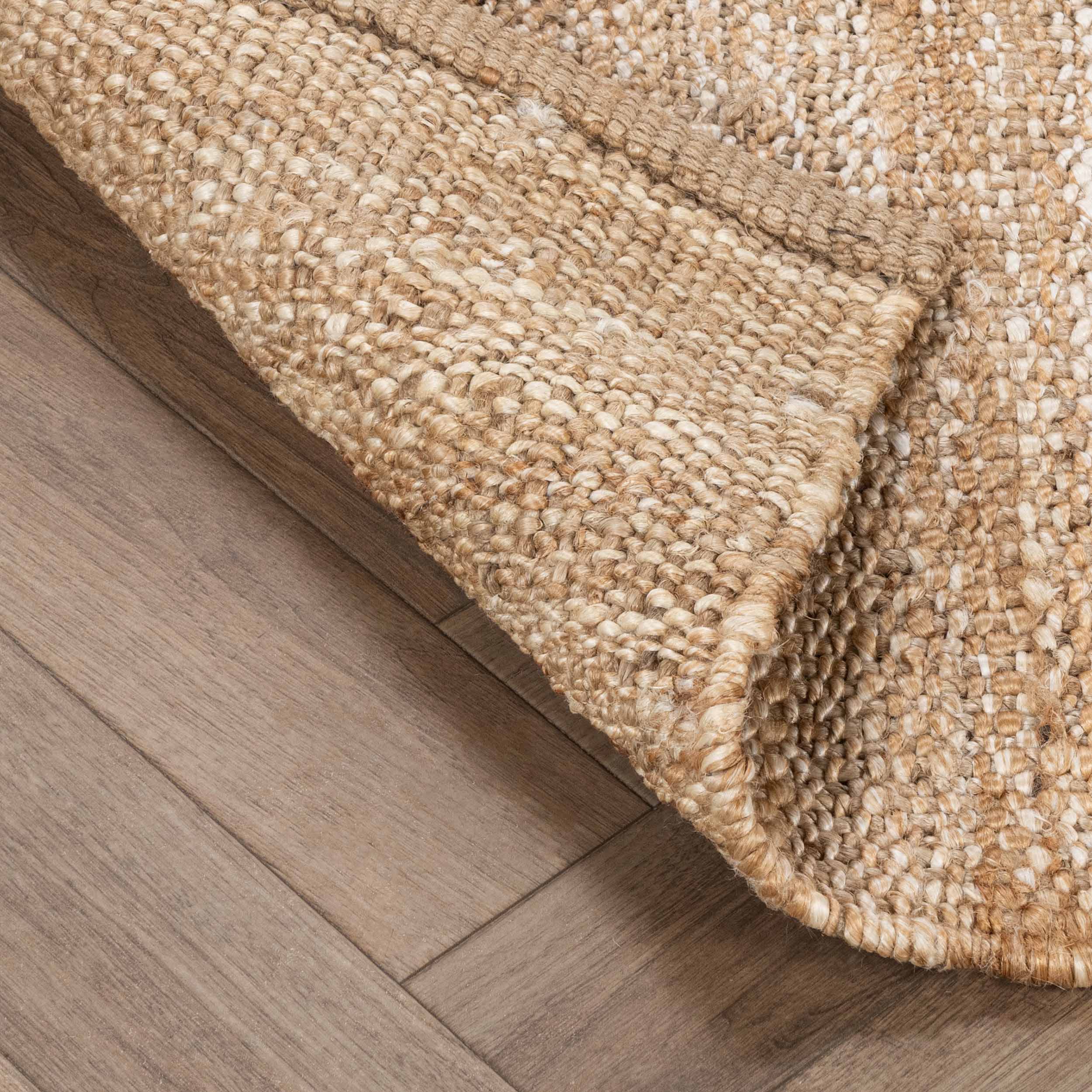 Atherton Jute Rug, Natural/Ivory - Image 3
