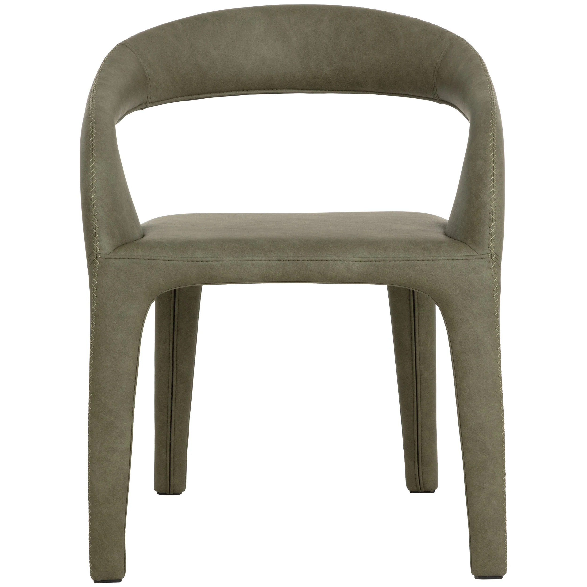 Atika Dining Arm Chair, Ivanhoe Pine, Set of 2 - Image 2