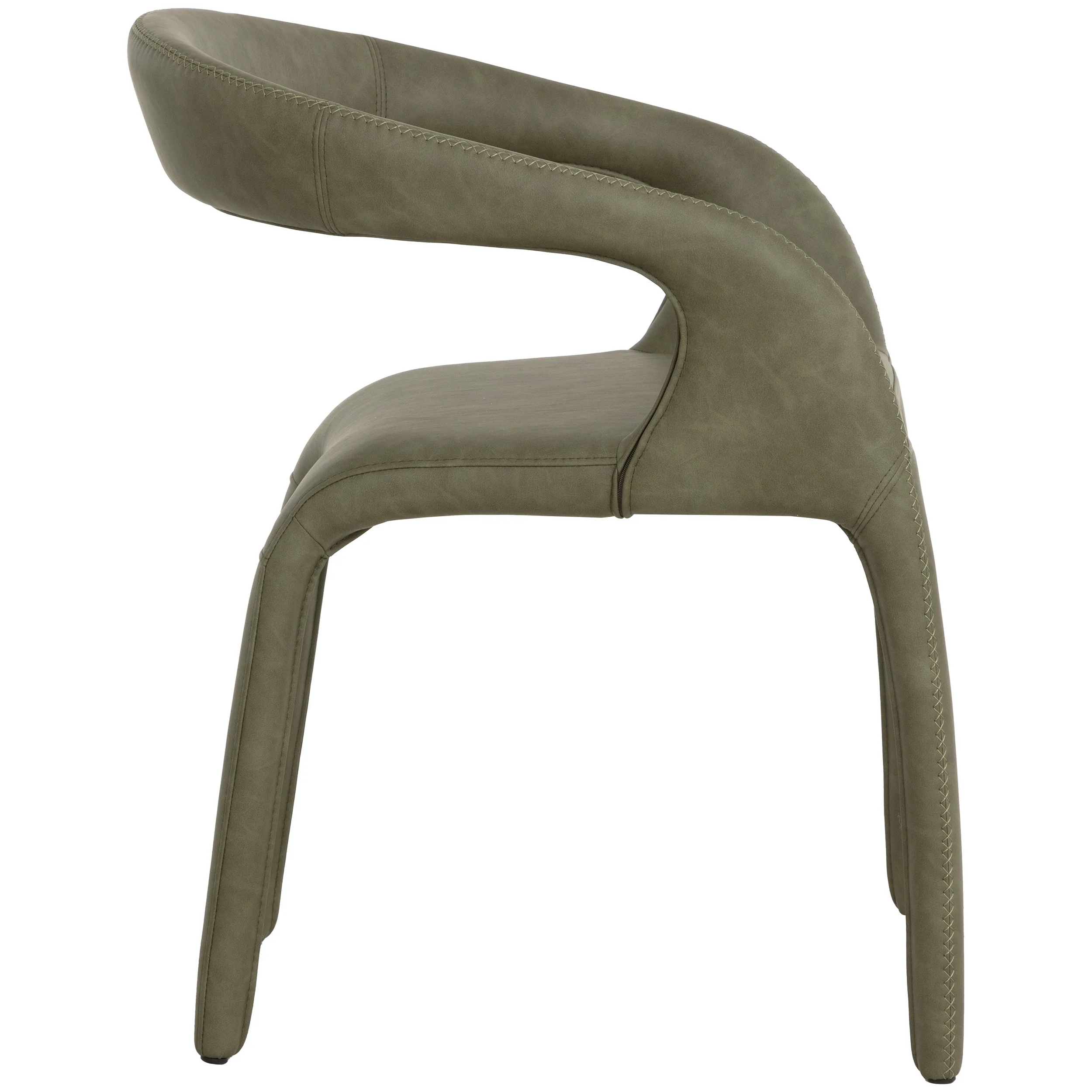 Atika Dining Arm Chair, Ivanhoe Pine, Set of 2 - Image 3