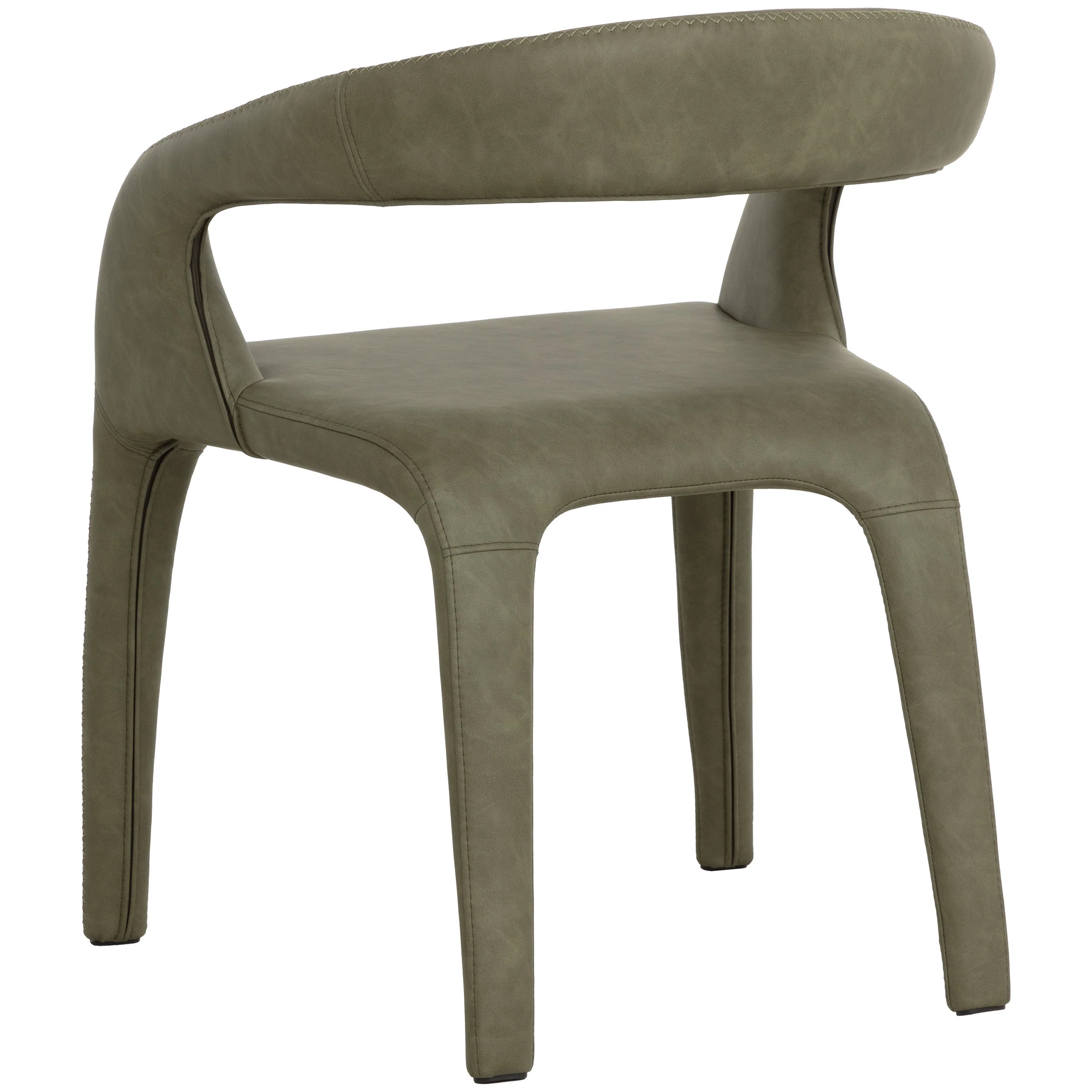 Atika Dining Arm Chair, Ivanhoe Pine, Set of 2 - Image 4