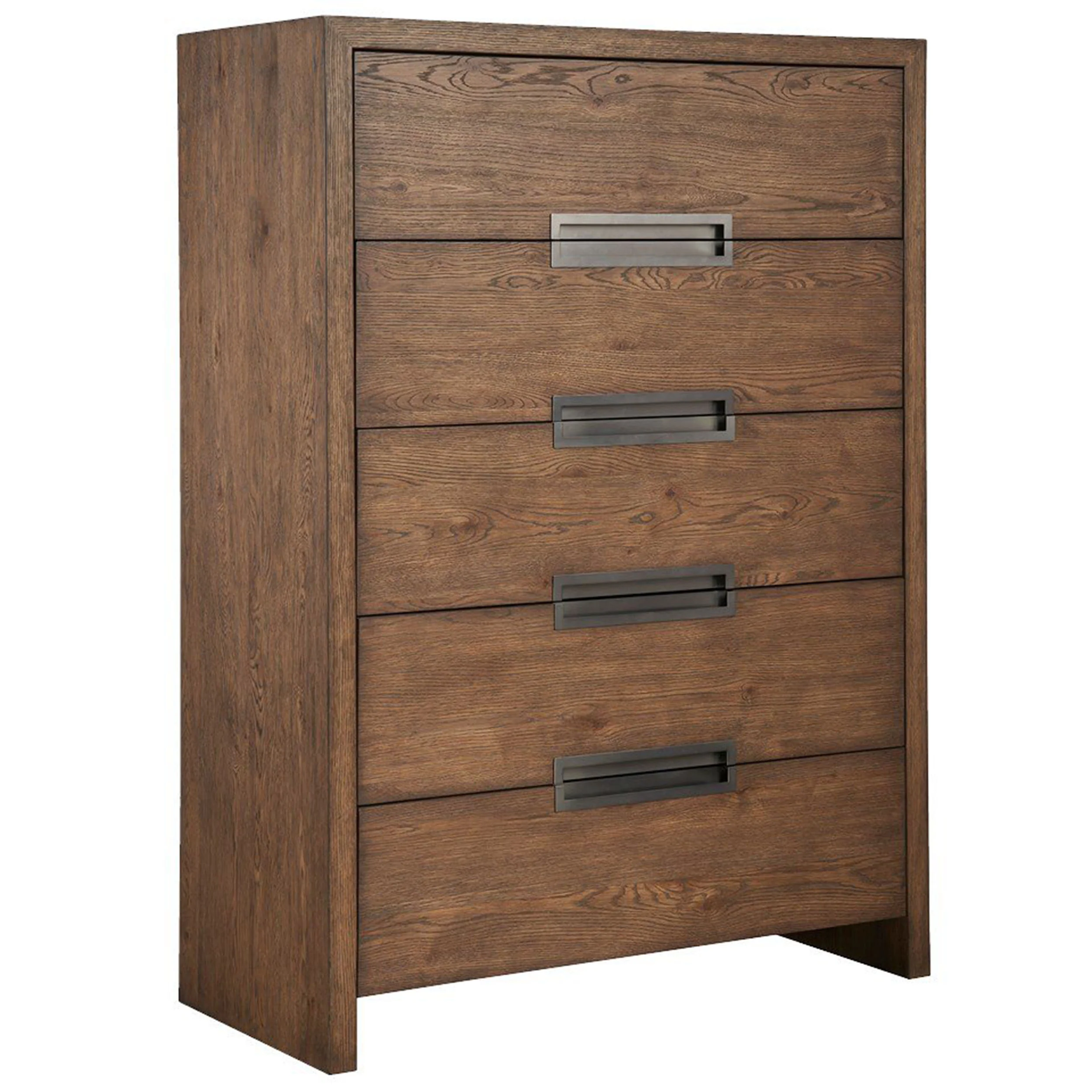 Atlas 5 Drawer Chest, Medium Brown