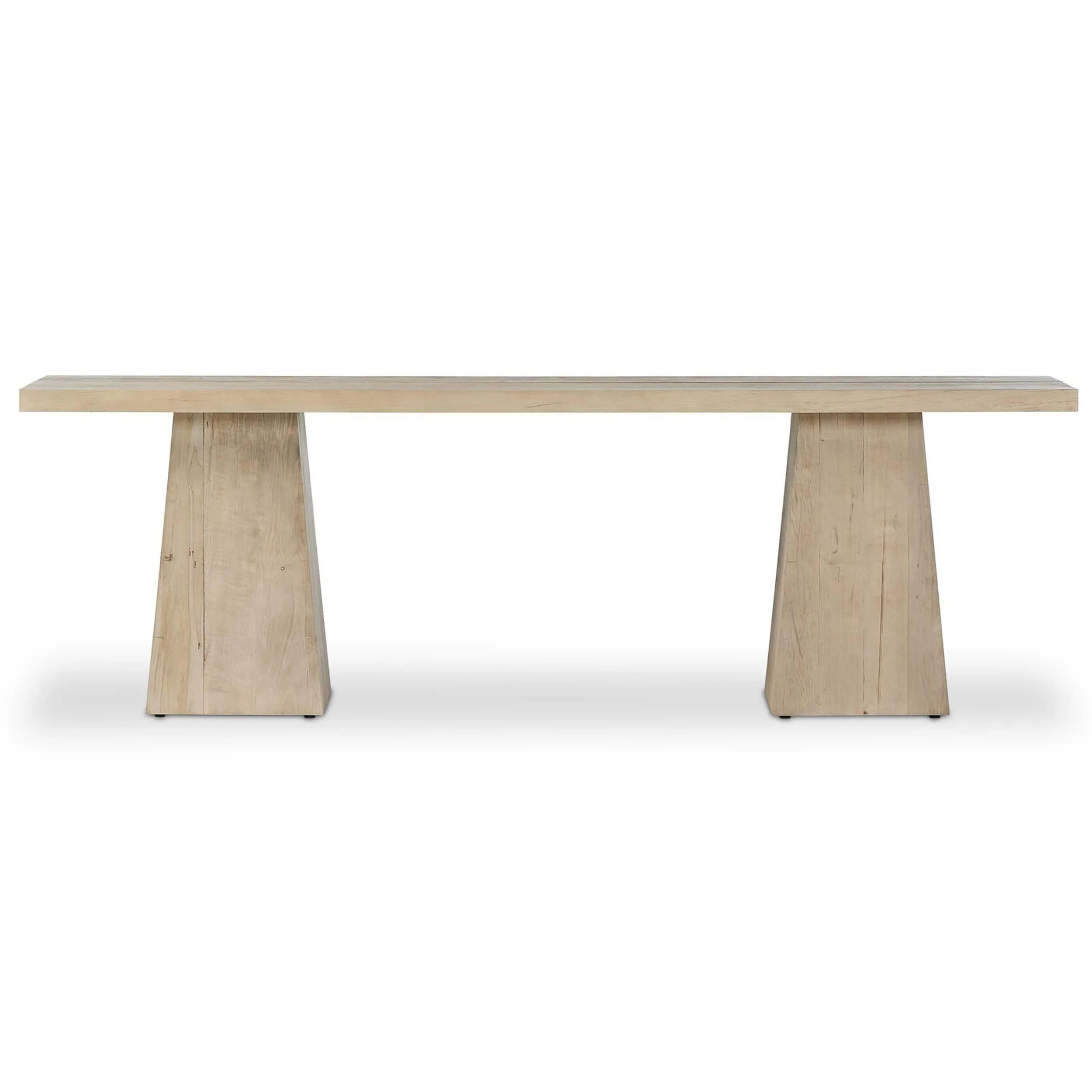 Atlas Console Table, Bleached Alder by Four Hands - Image 2