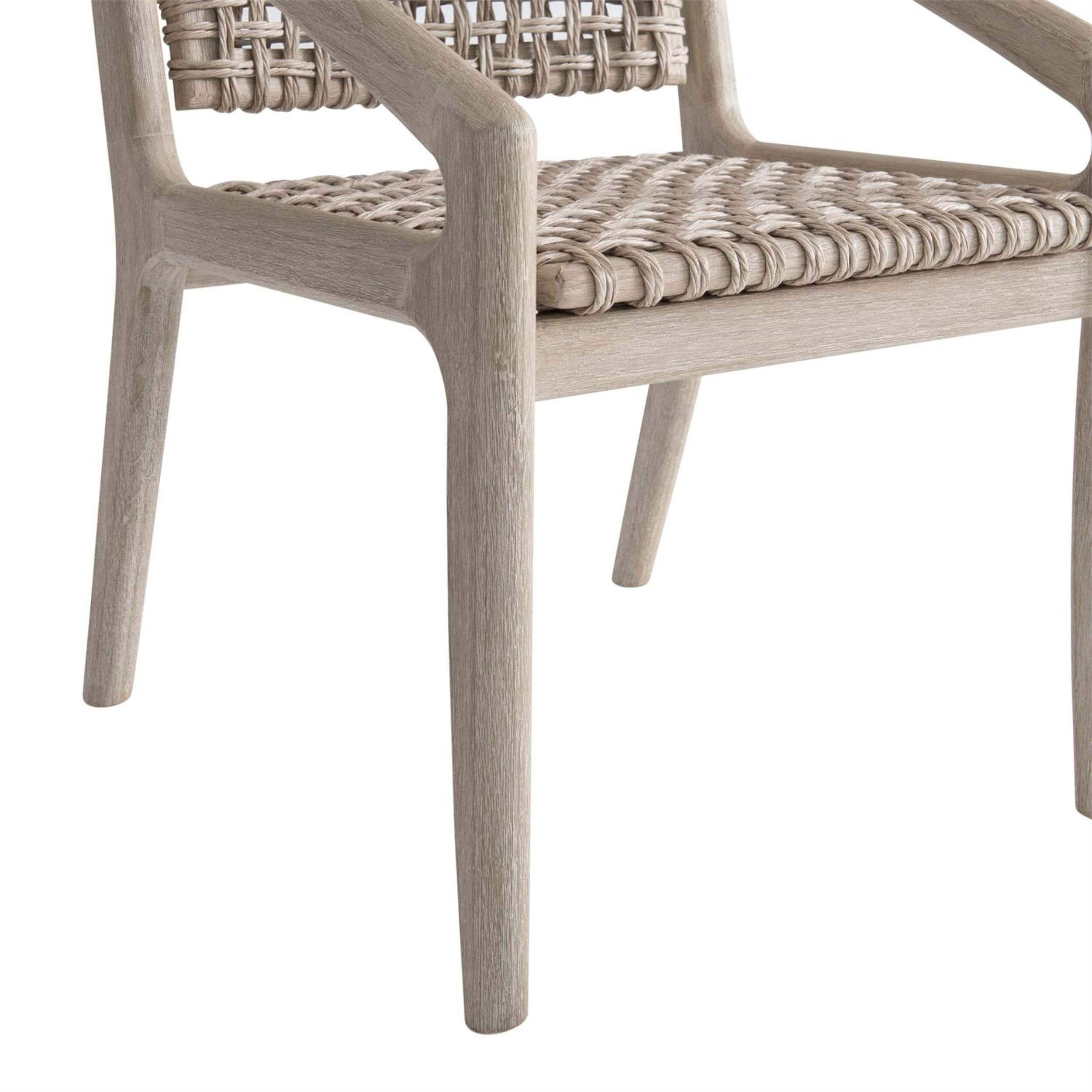 Atlas Outdoor Arm Chair, Sea Oat - Image 6