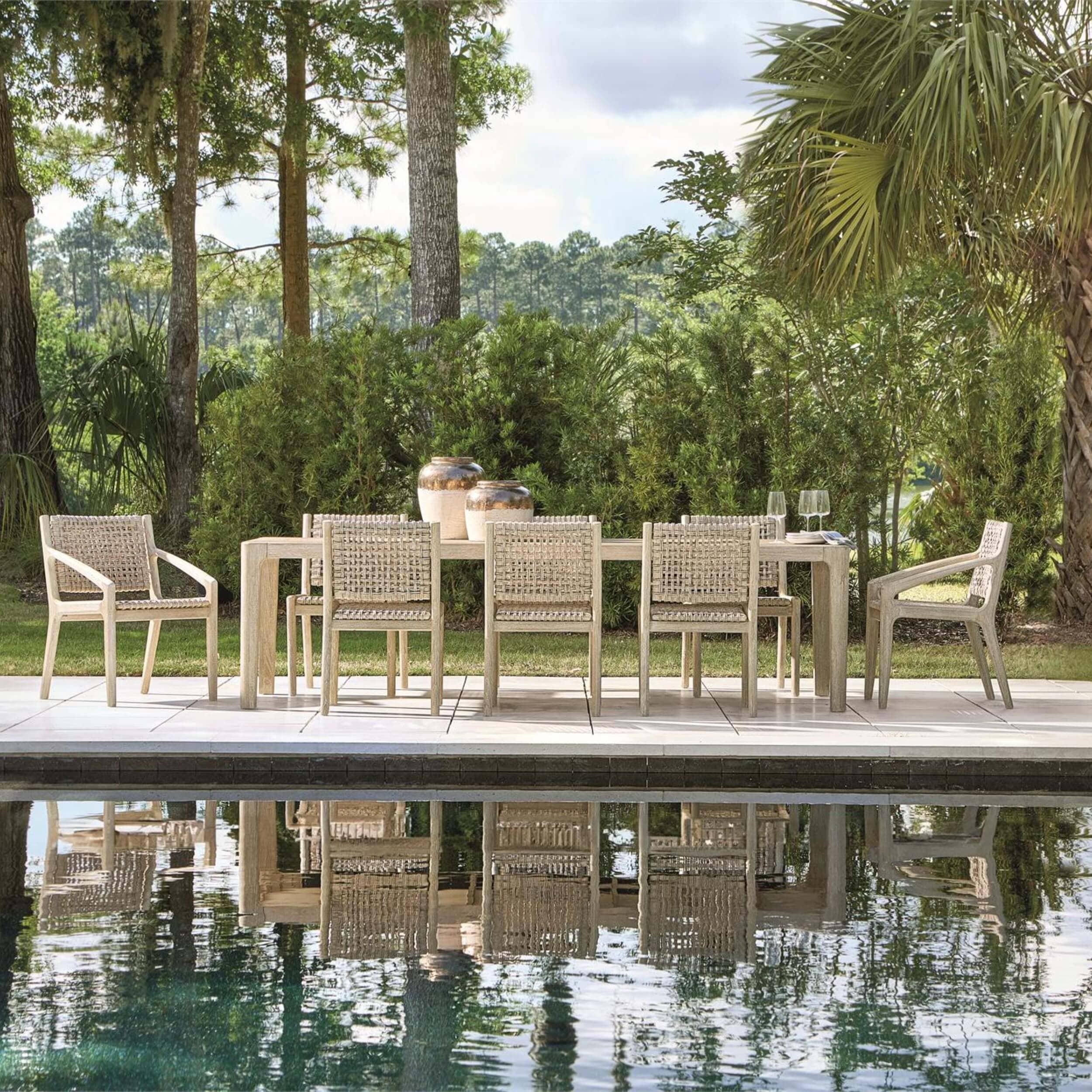 Atlas Outdoor Arm Chair, Sea Oat - Image 7