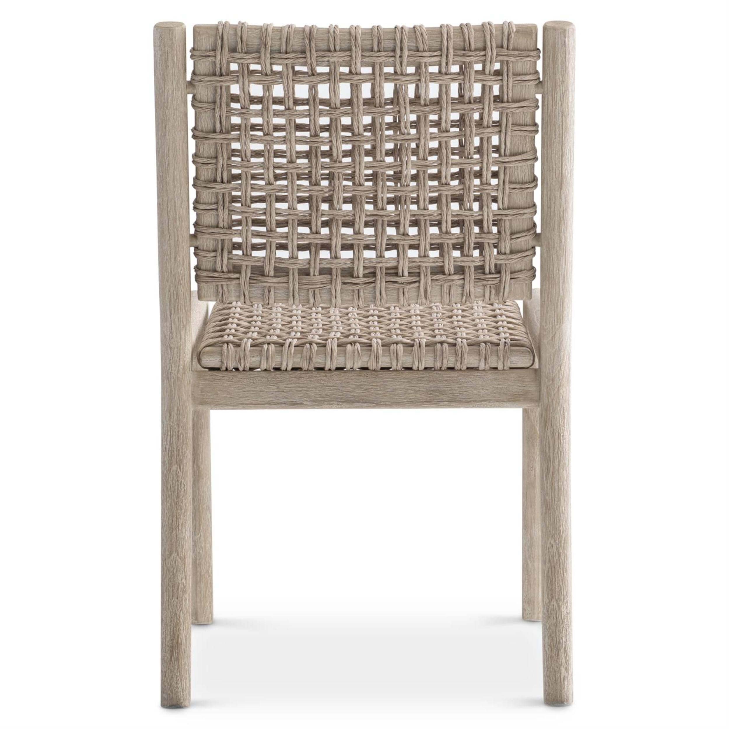 Atlas Outdoor Side Chair, Sea Oat, Set of 2 - Image 3