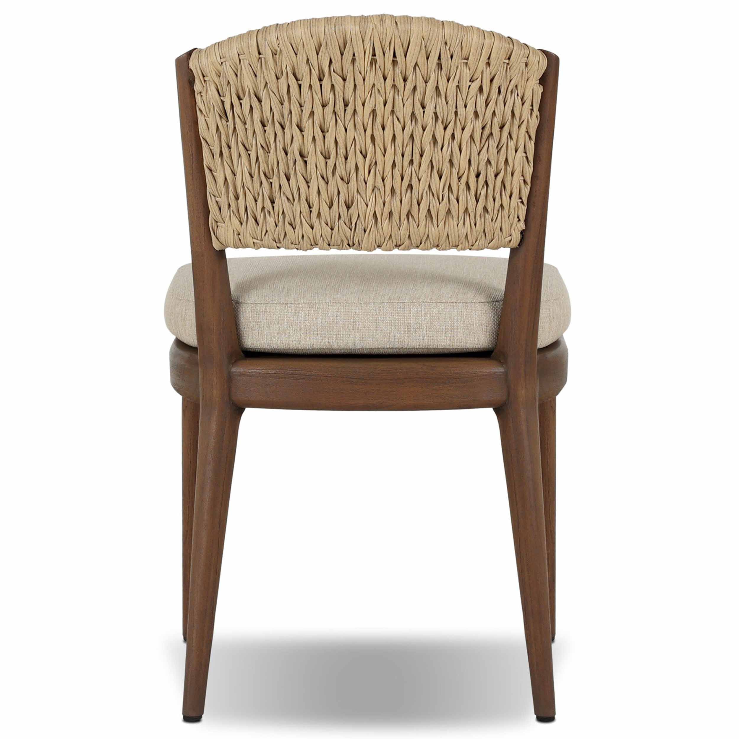 Atwood Outdoor Dining Chair, Ellor Beige, Set of 2 by Four Hands - Image 4