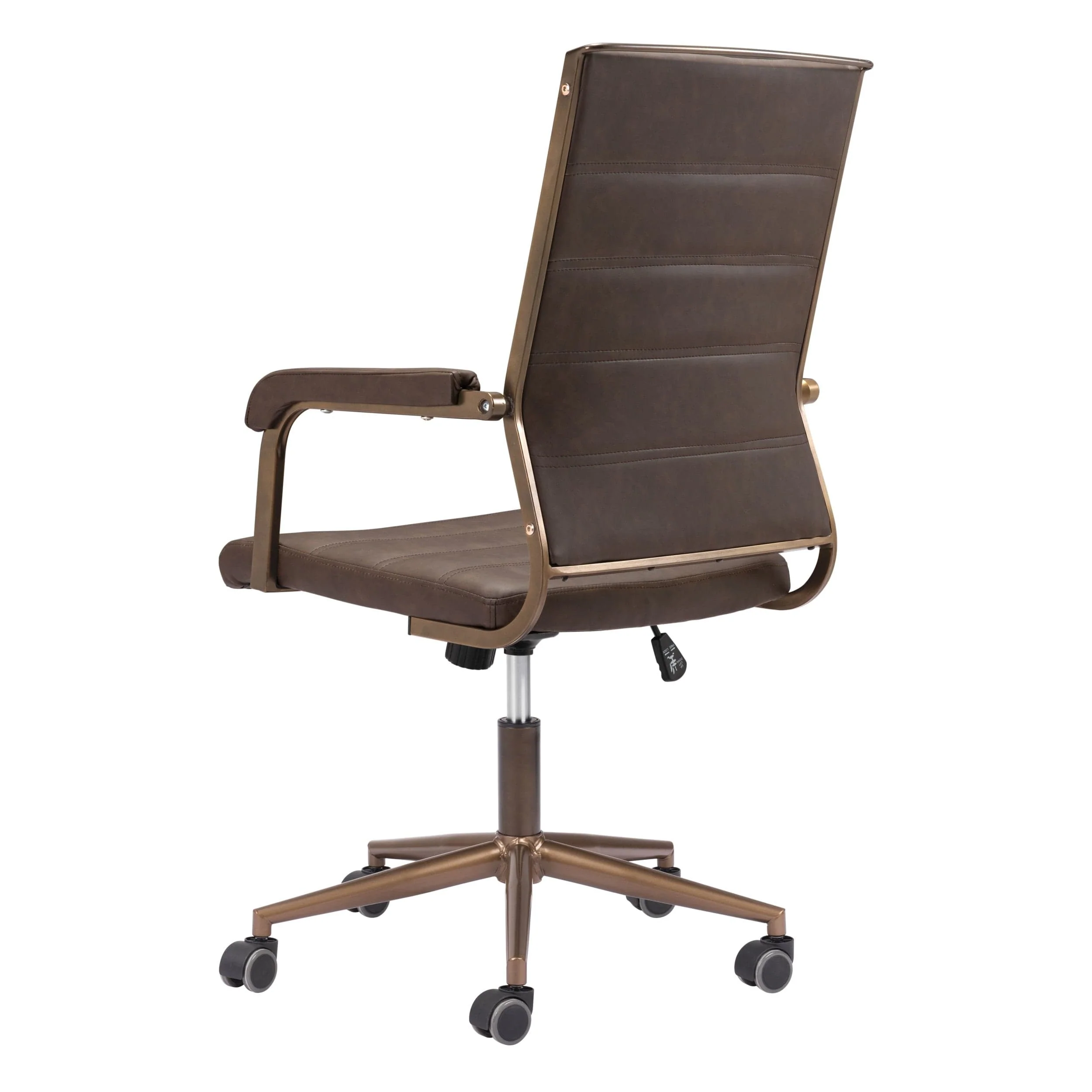 Auction Office Chair, Espresso - Image 4