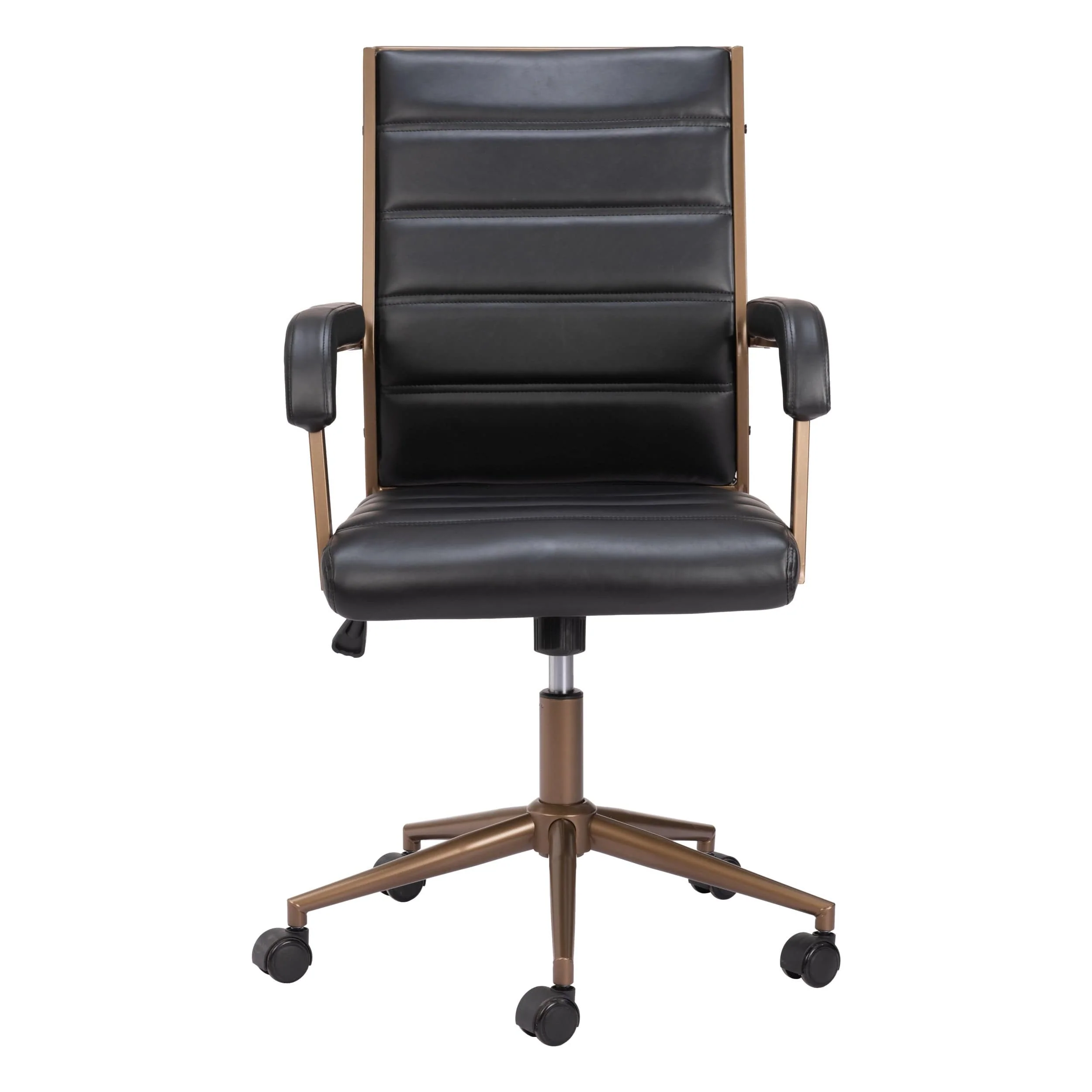Auction Office Chair, Vintage Black - Image 2