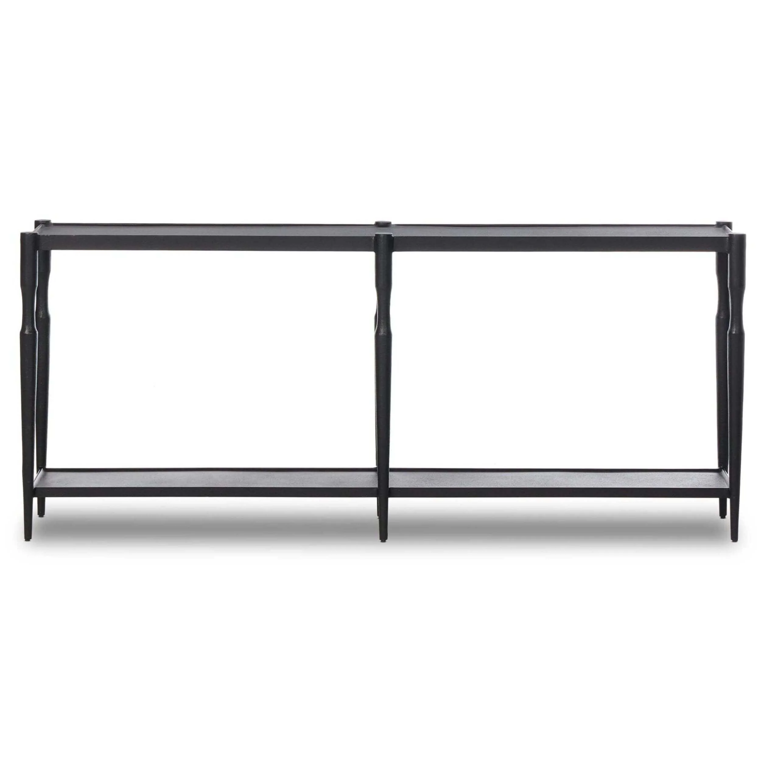 Augusta Console Table, Textured Iron by Amber Lewis x Four Hands - Image 2