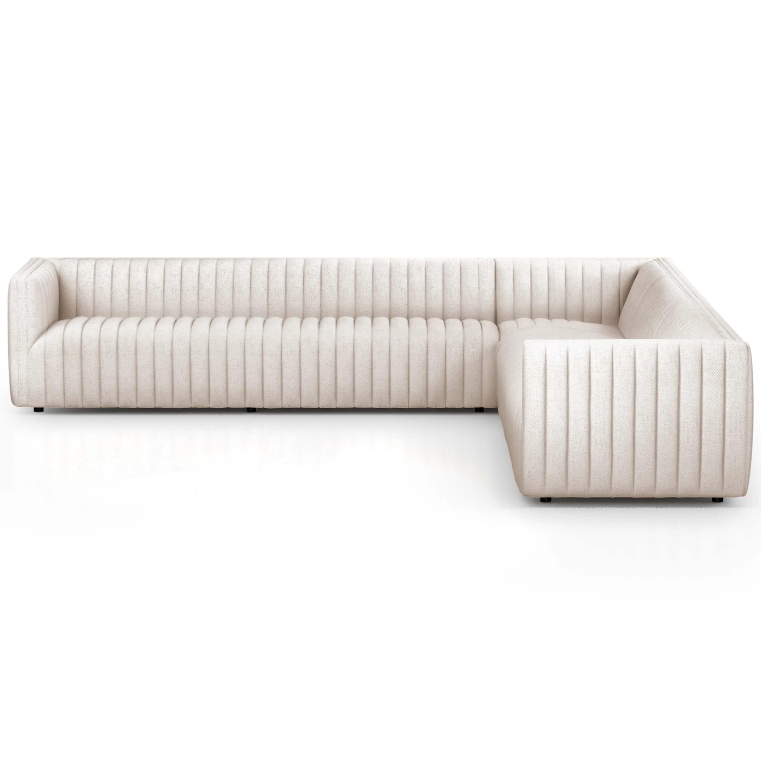 Augustine 126" 3 Piece Sectional, Dover Crescent - Image 2