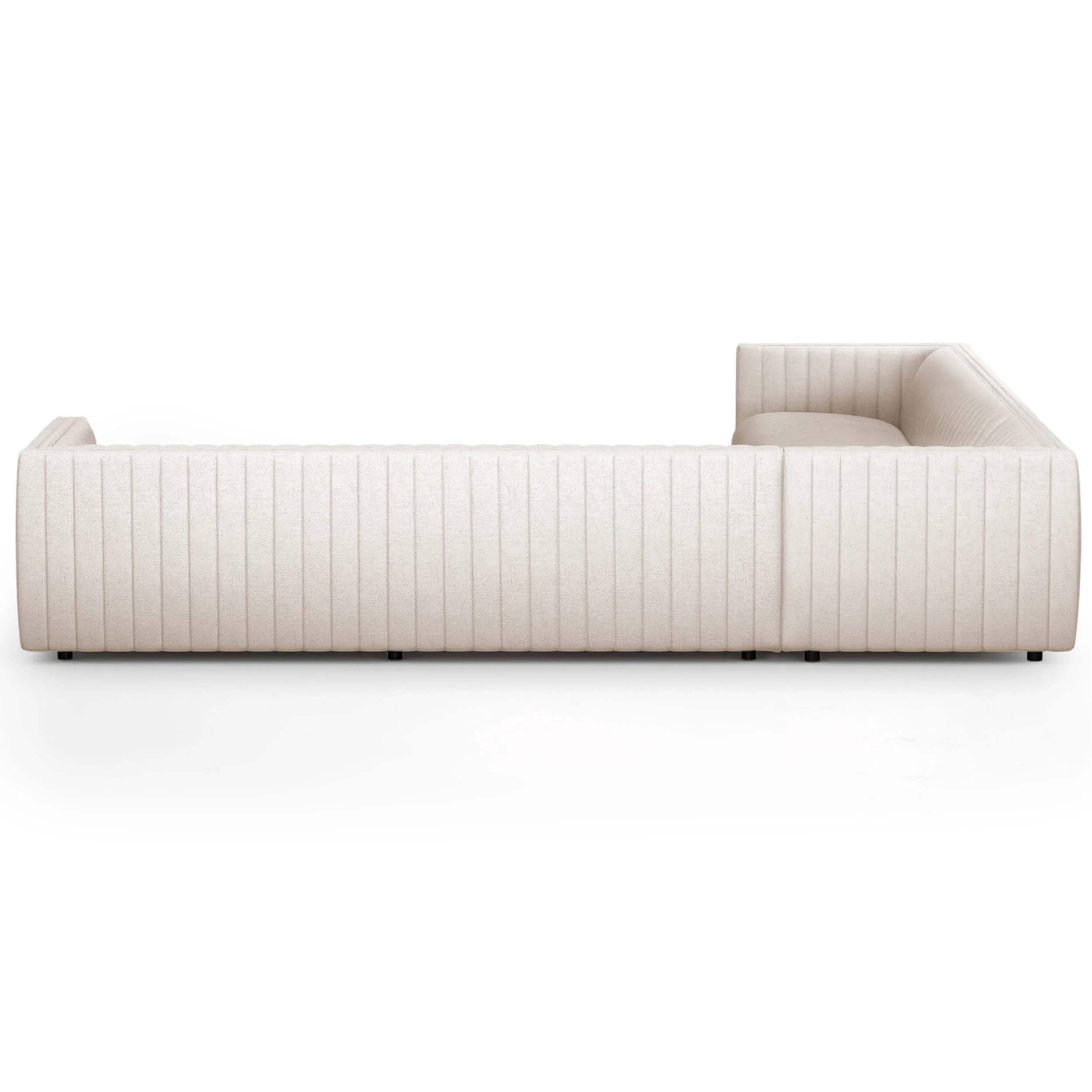 Augustine 126" 3 Piece Sectional, Dover Crescent - Image 3