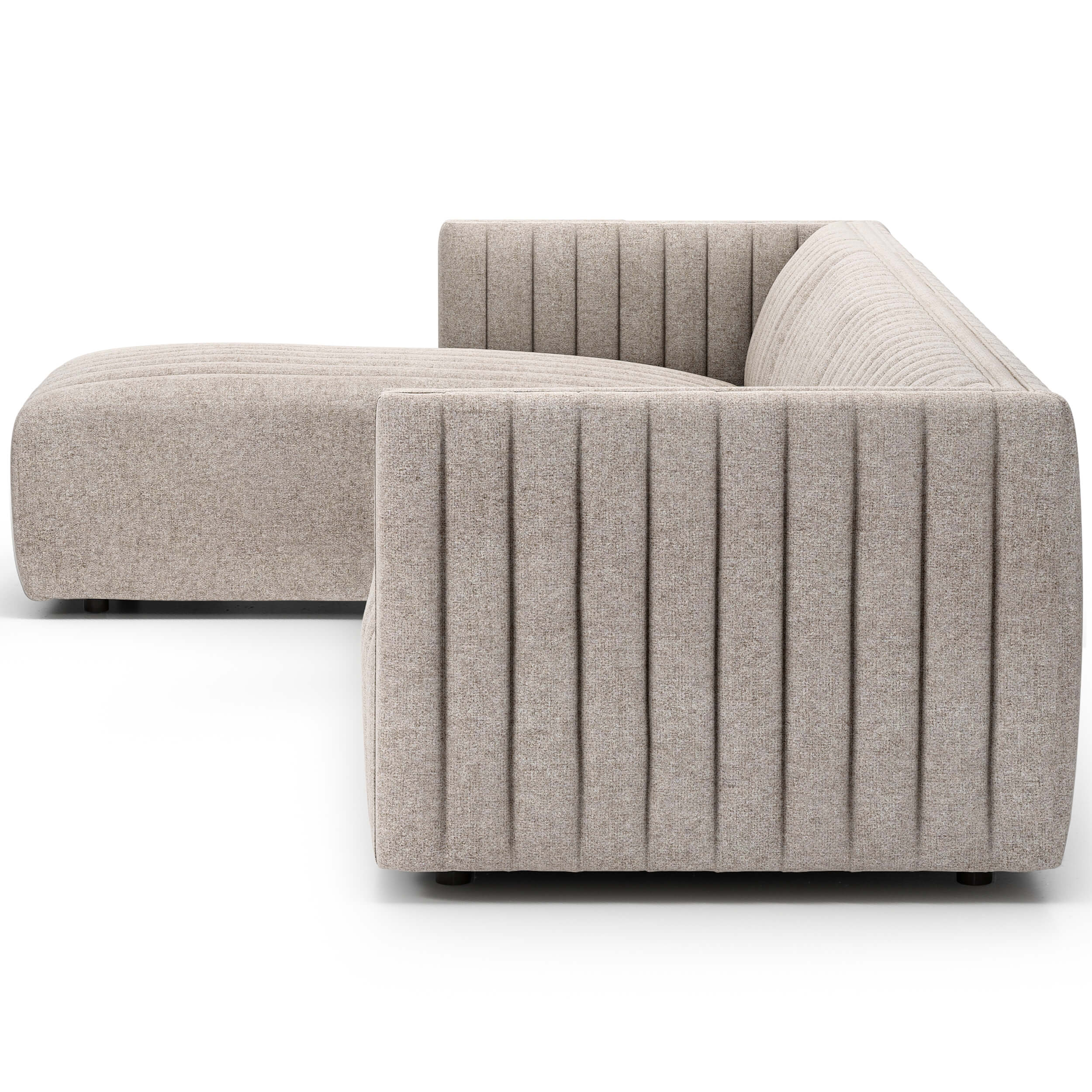 Augustine 2 Piece 126" Sectional, Orly Natural - Image 3