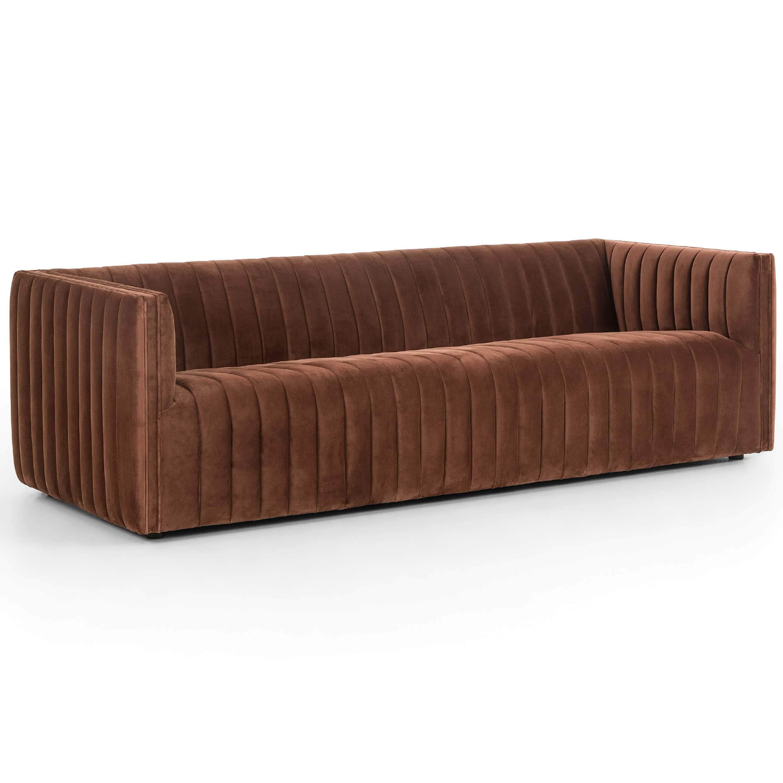 Augustine 97" Sofa, Surrey Auburn - Image 2