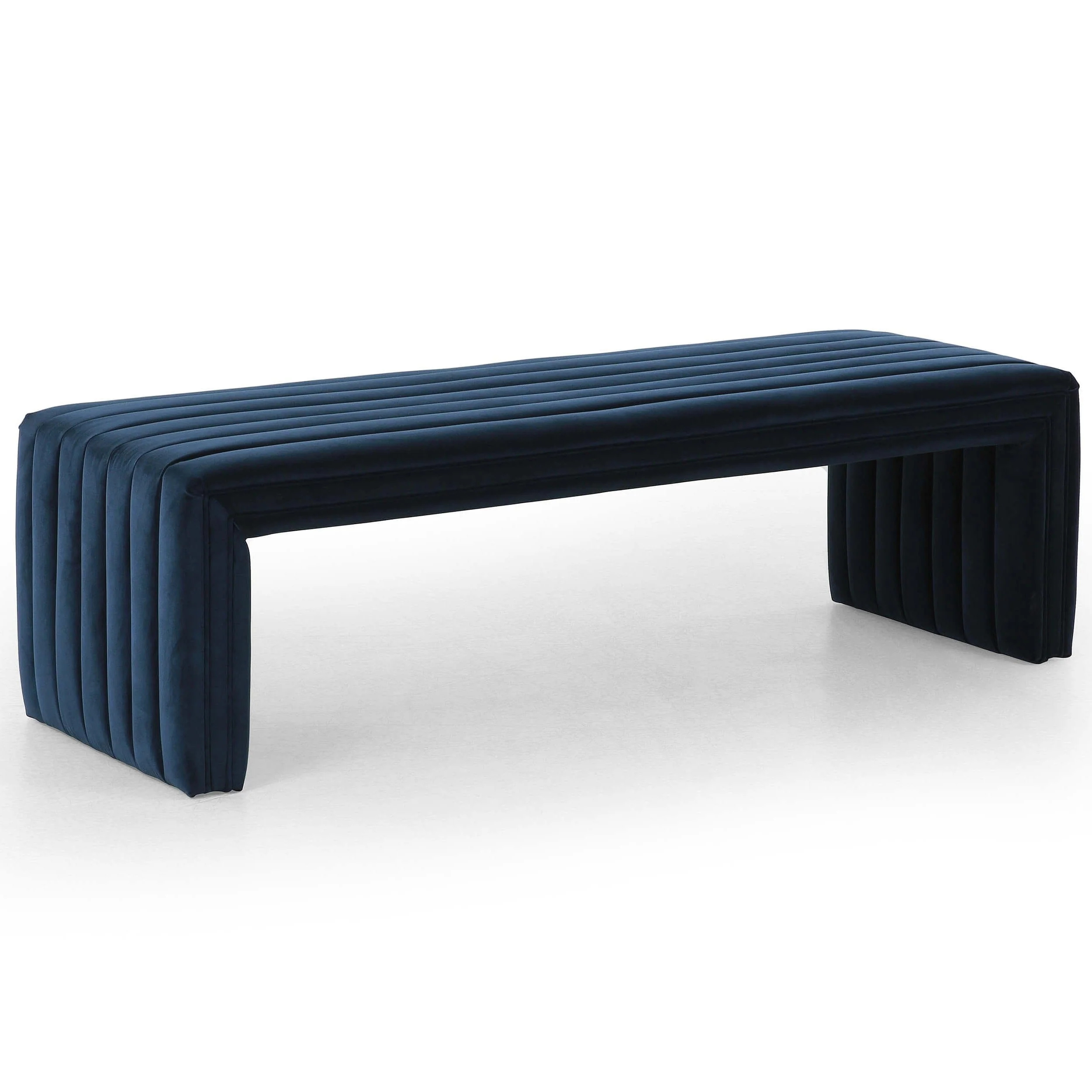 Augustine Bench, Sapphire Navy by Four Hands