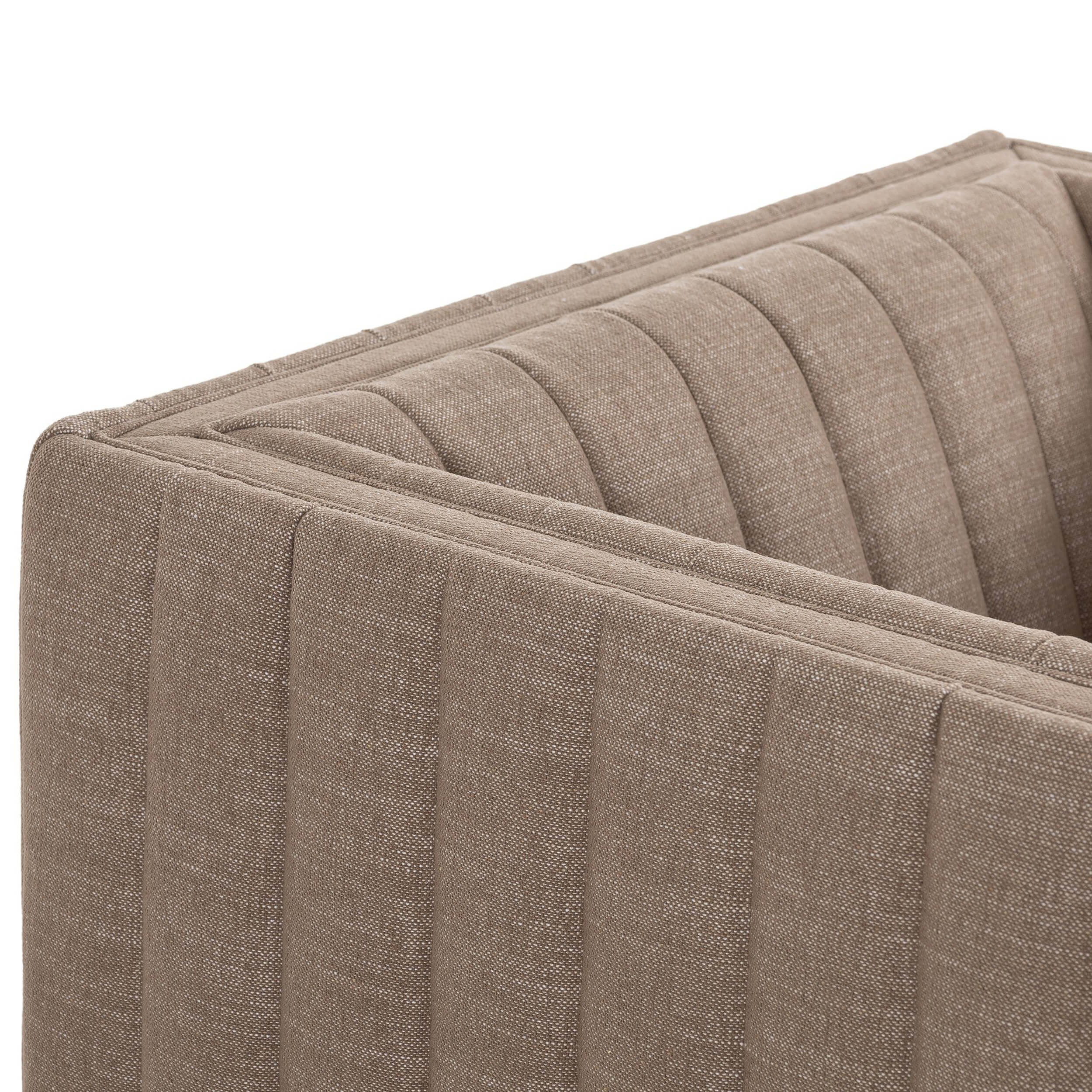 Augustine Swivel Chair, Nomad Taupe by Four Hands - Image 5