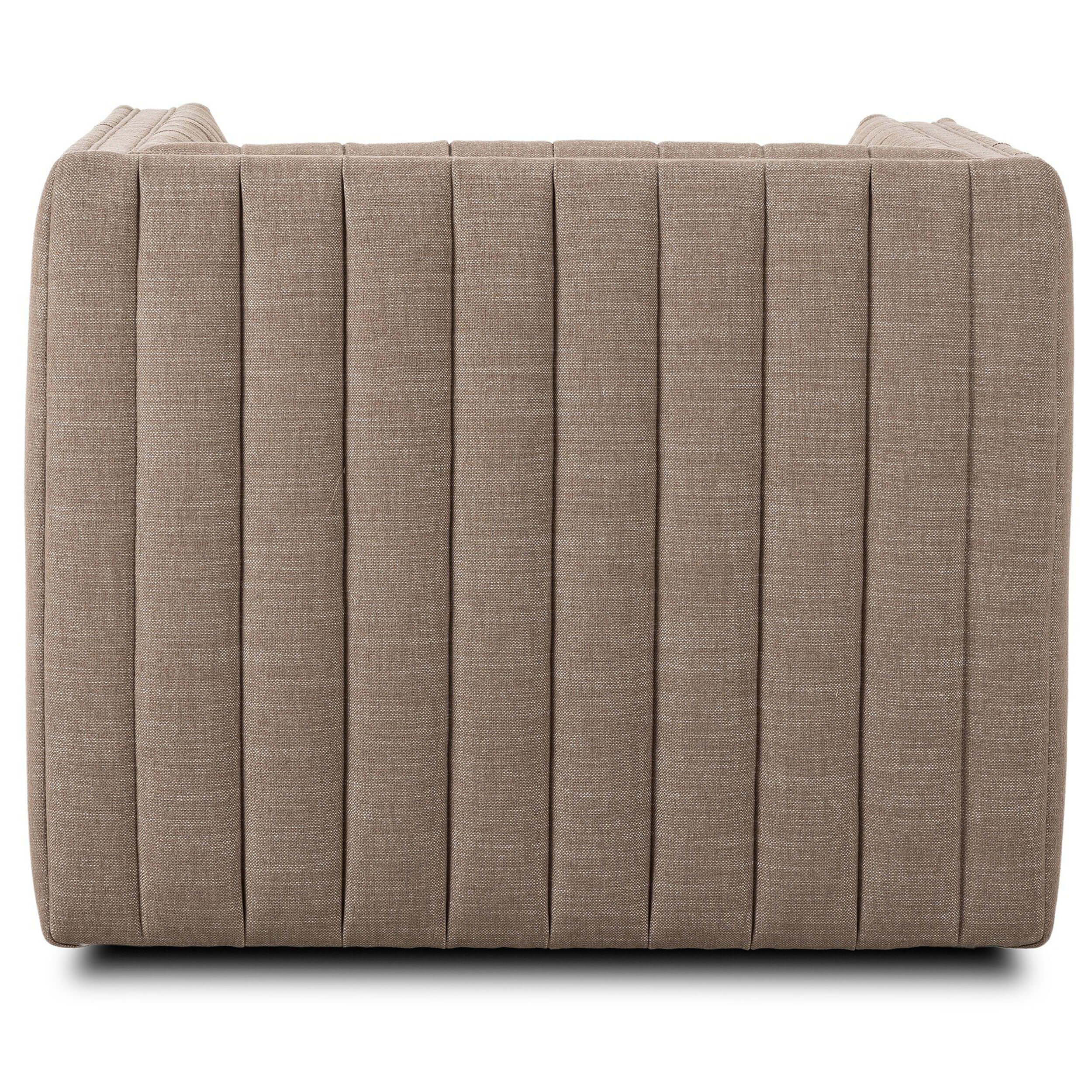 Augustine Swivel Chair, Nomad Taupe by Four Hands - Image 6