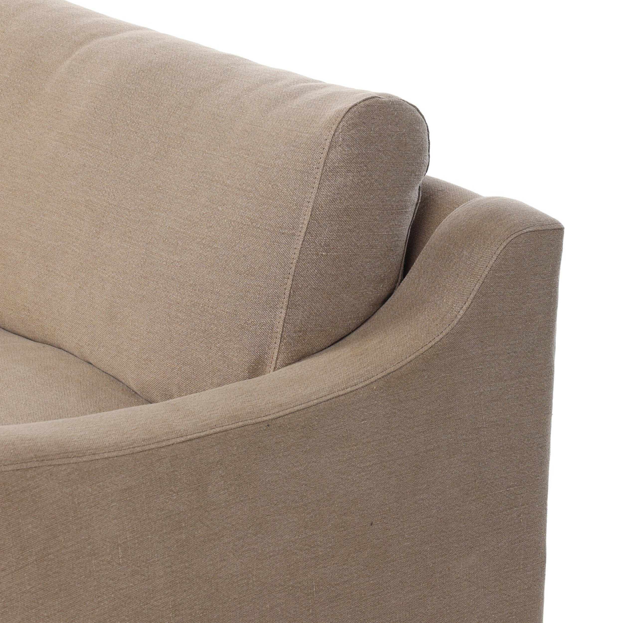 Aurelia 2 Piece Sectional, Broadway Canvas by Amber Lewis x Four Hands - Image 4