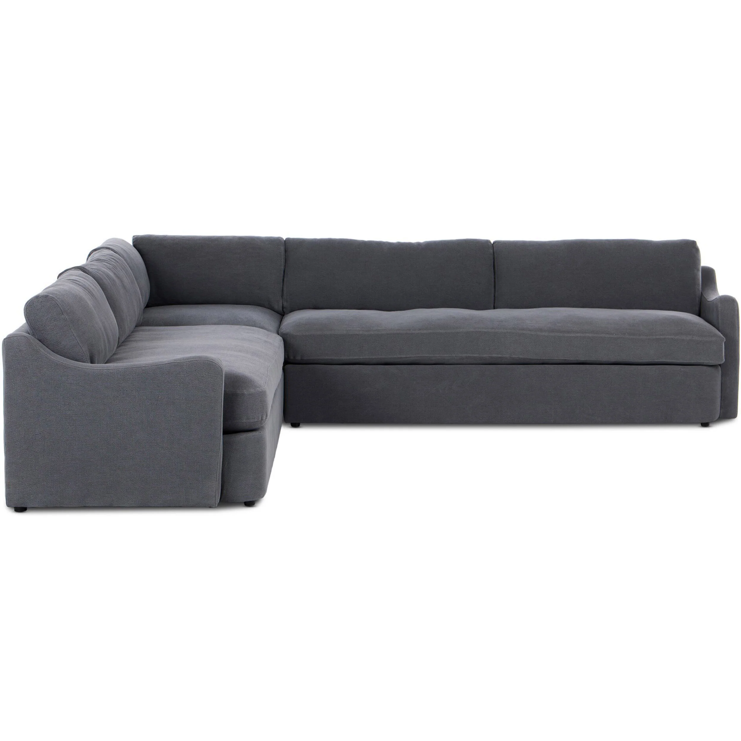 Aurelia 3 Piece Sectional, Broadway Denim by Four Hands