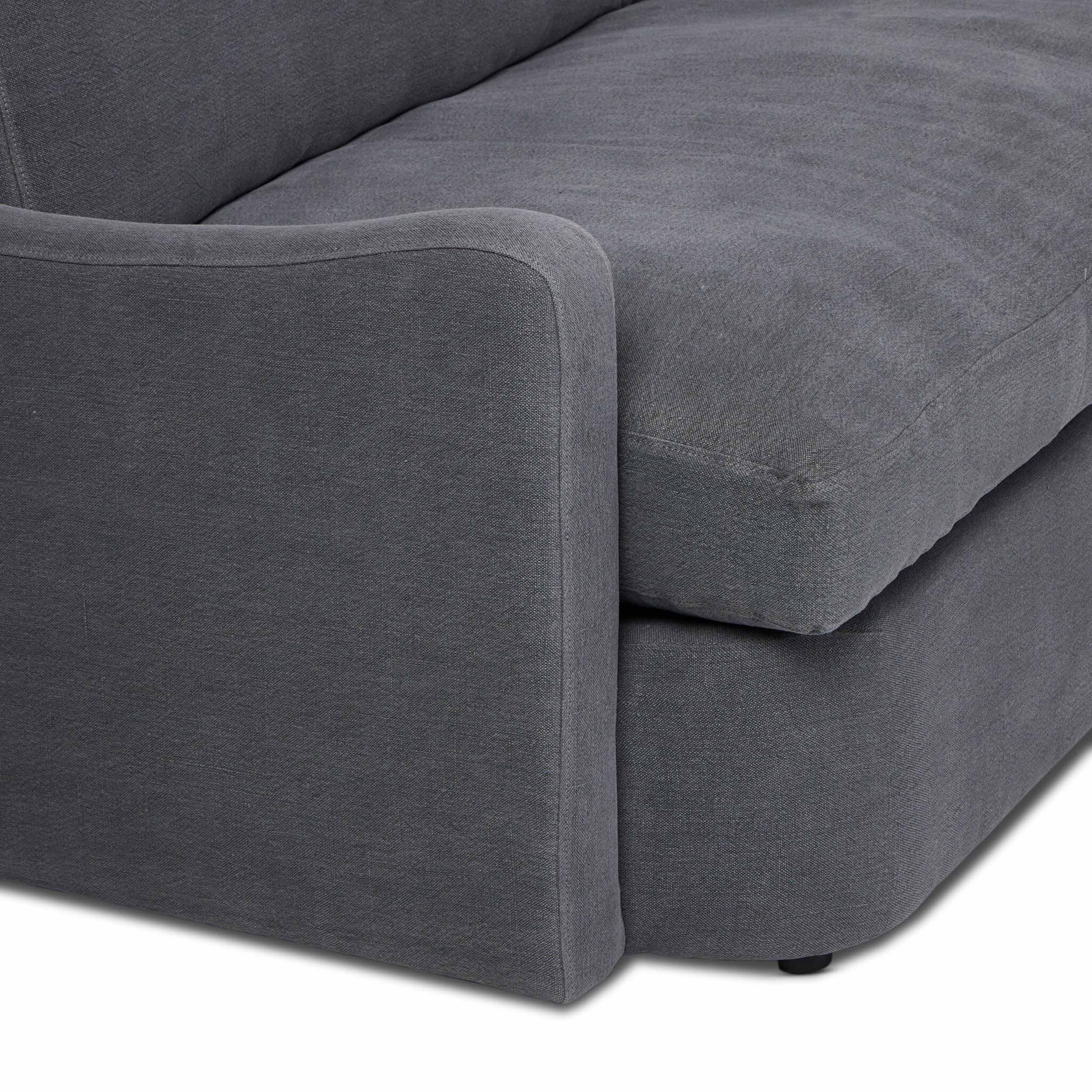 Aurelia 3 Piece Sectional, Broadway Denim by Four Hands - Image 5