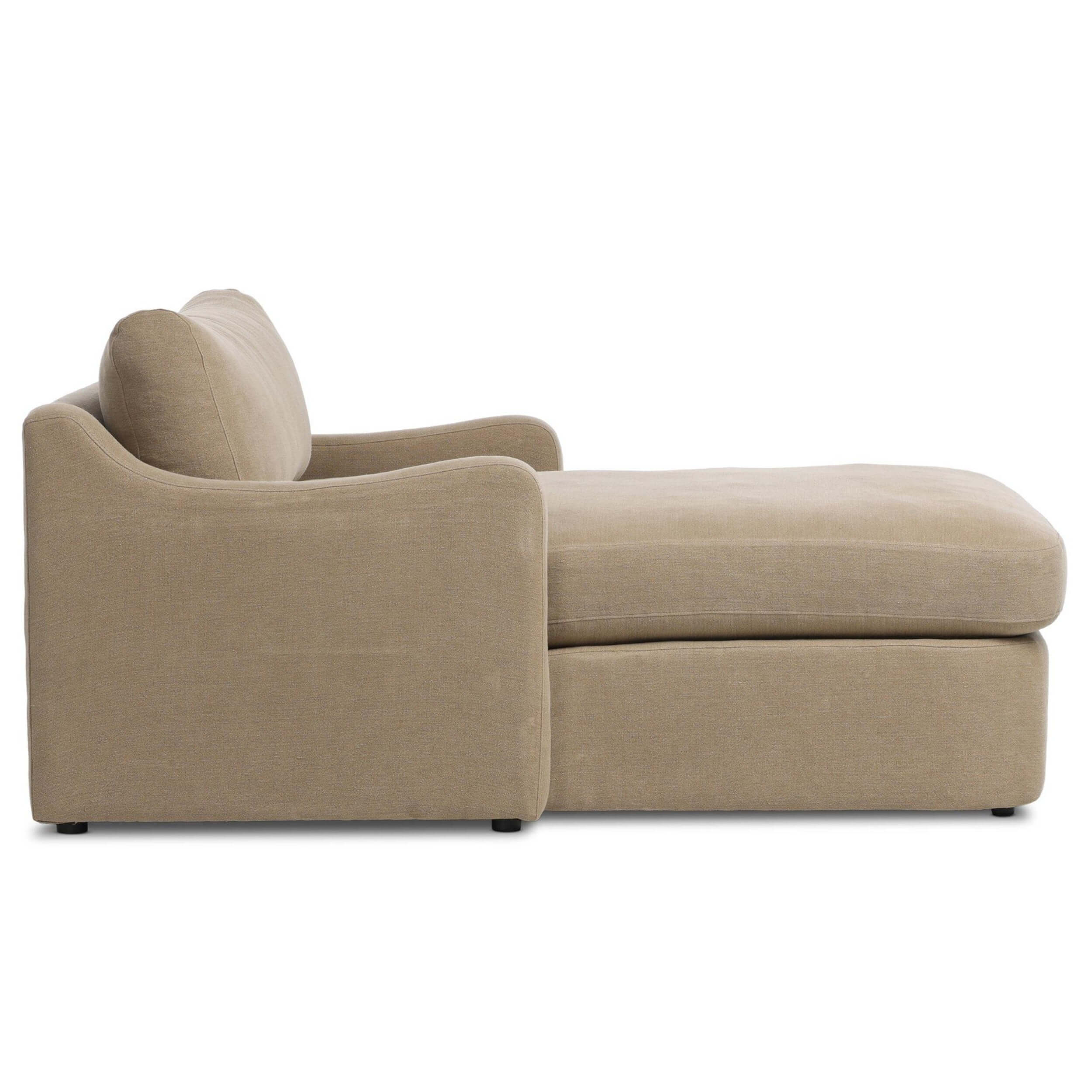 Aurelia Chaise Lounge, Broadway Canvas by Amber Lewis x Four Hands - Image 3