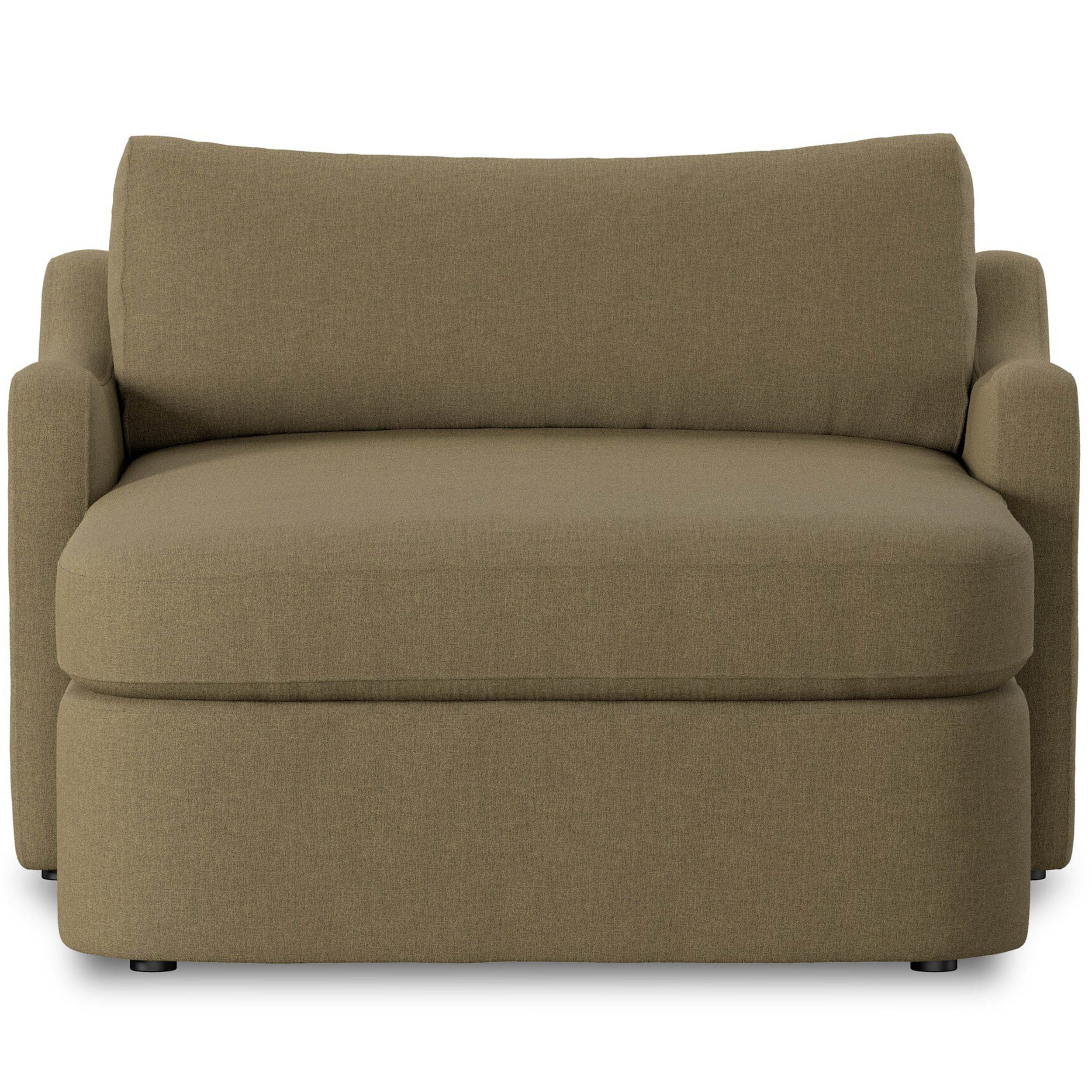 Aurelia Chaise Lounge, Broadway Olive by Amber Lewis x Four Hands - Image 2