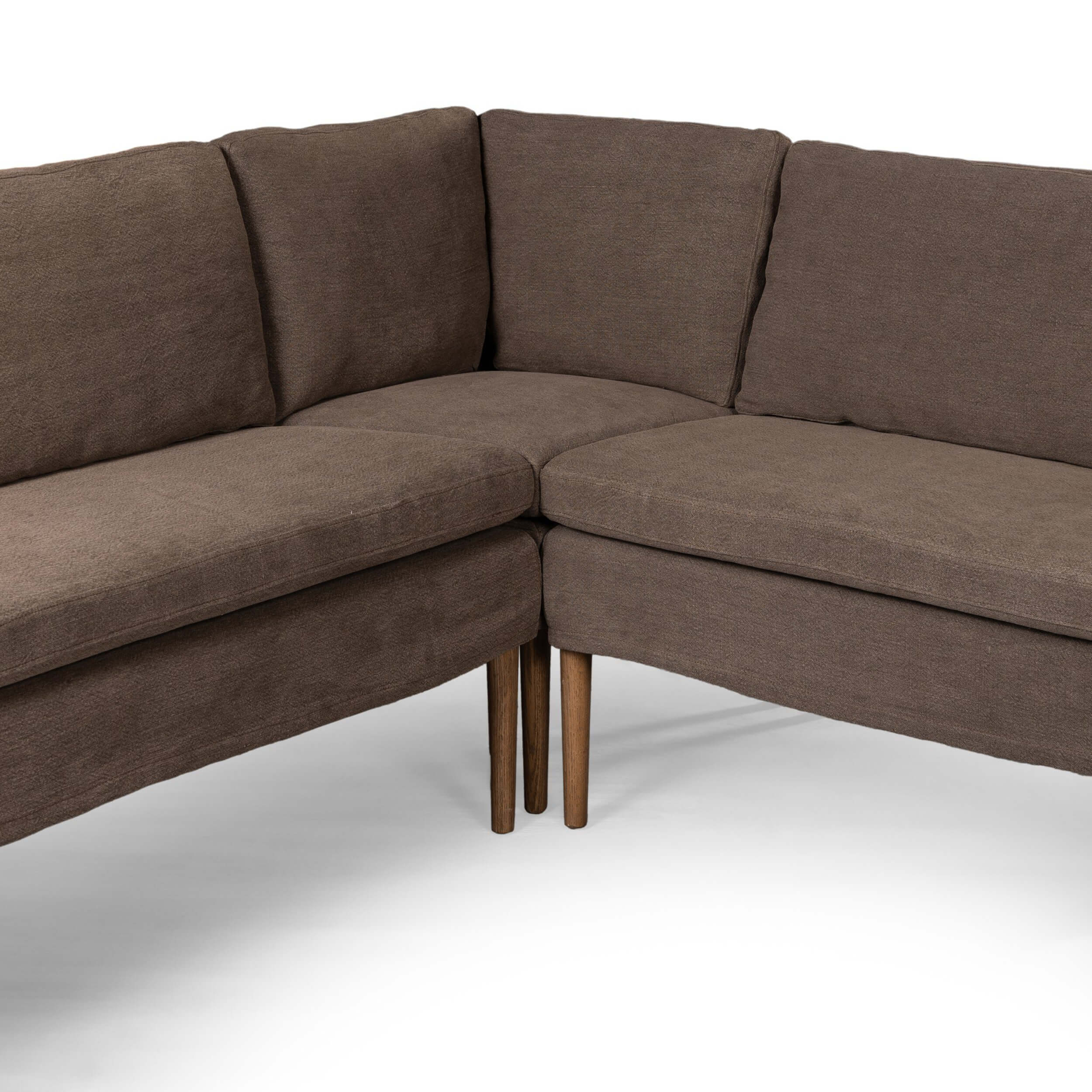 Aurelia Dining U-Shape Banquette, Broadway Coffee by Amber Lewis x Four Hands - Image 3