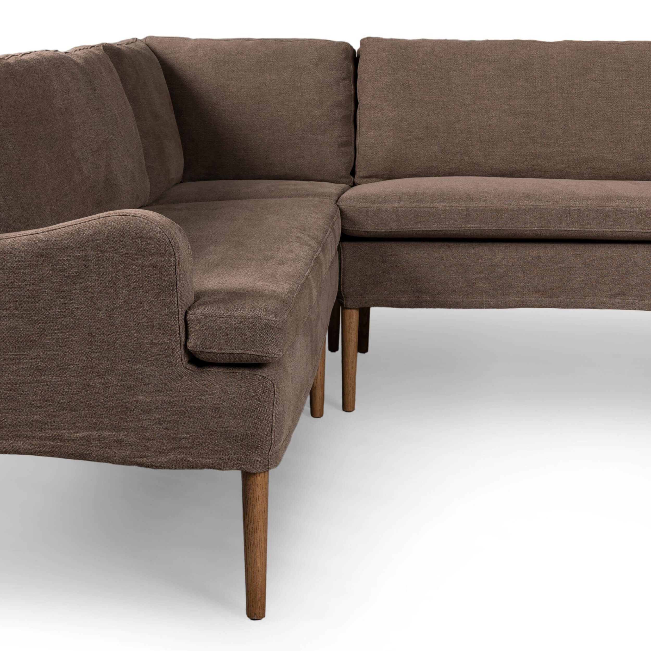 Aurelia Dining U-Shape Banquette, Broadway Coffee by Amber Lewis x Four Hands - Image 4