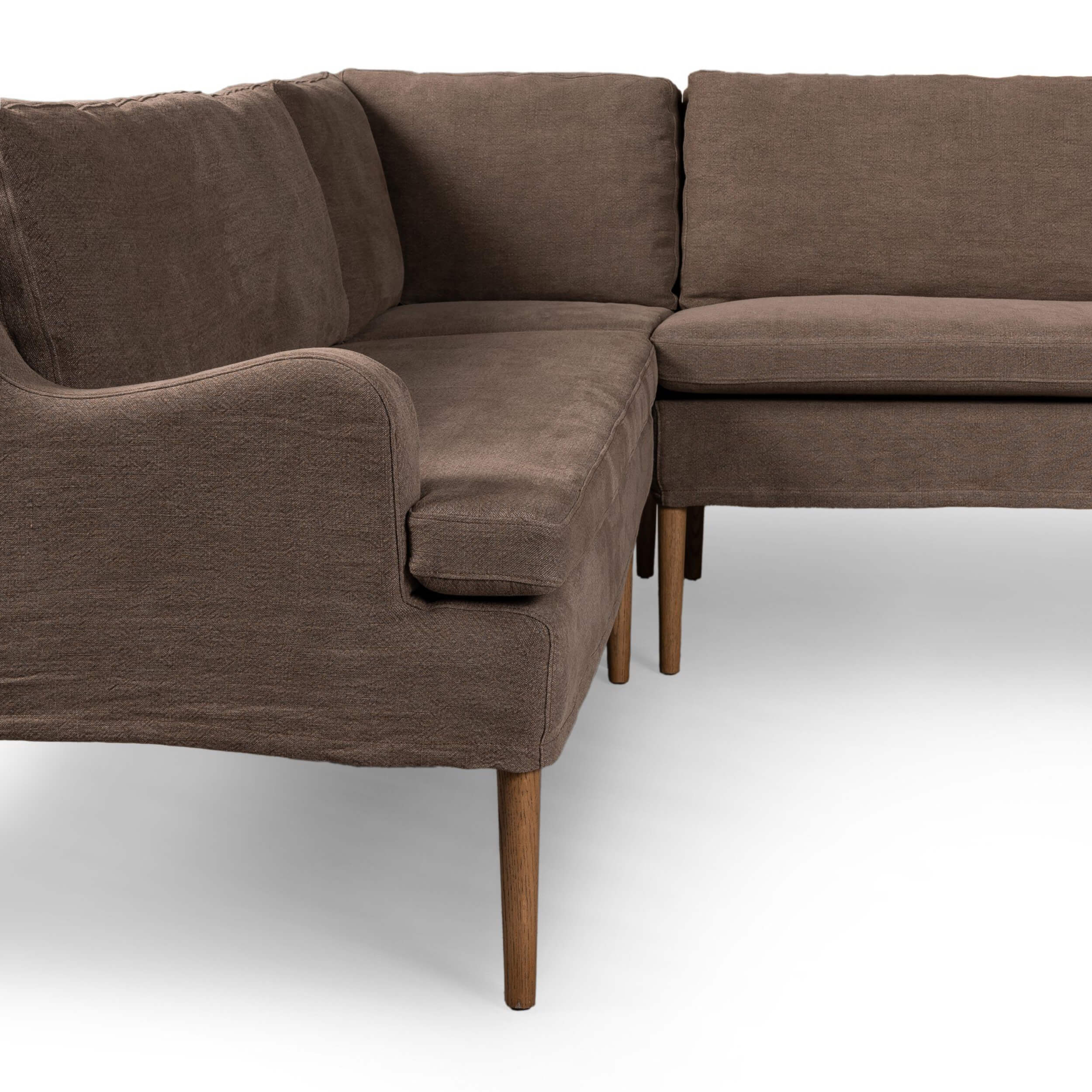 Aurelia Dining U-Shape Banquette, Broadway Coffee by Amber Lewis x Four Hands - Image 7
