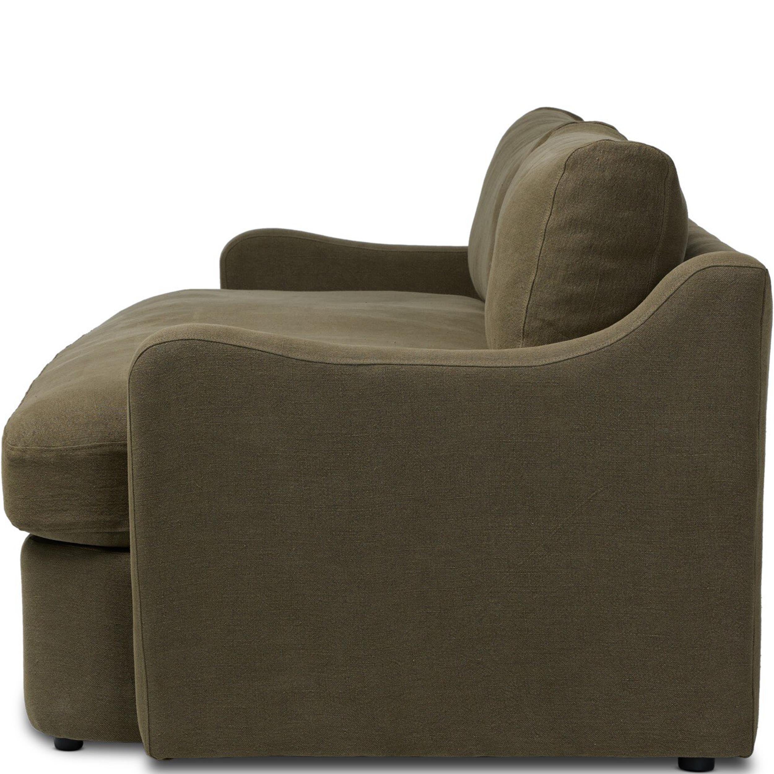 Aurelia Sofa, Broadway Olive by Amber Lewis x Four Hands - Image 3