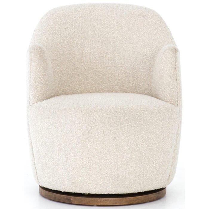 Aurora Swivel Chair, Knoll Natural by Four Hands - Image 2