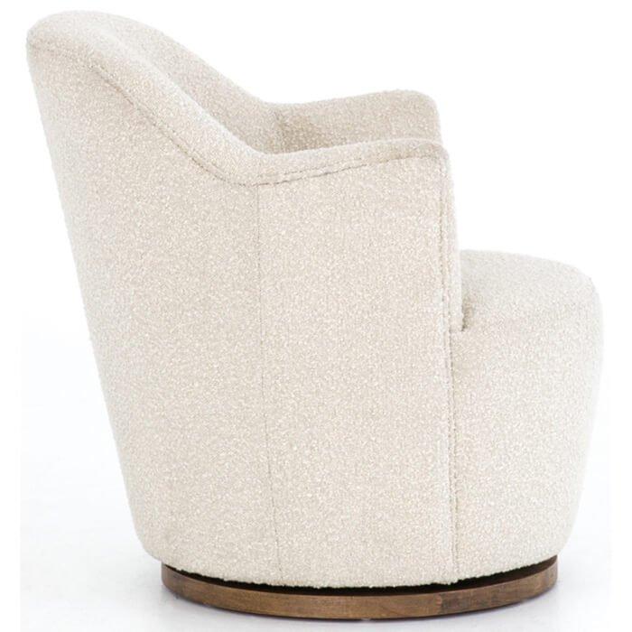 Aurora Swivel Chair, Knoll Natural by Four Hands - Image 3