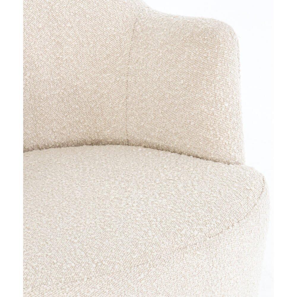 Aurora Swivel Chair, Knoll Natural by Four Hands - Image 6
