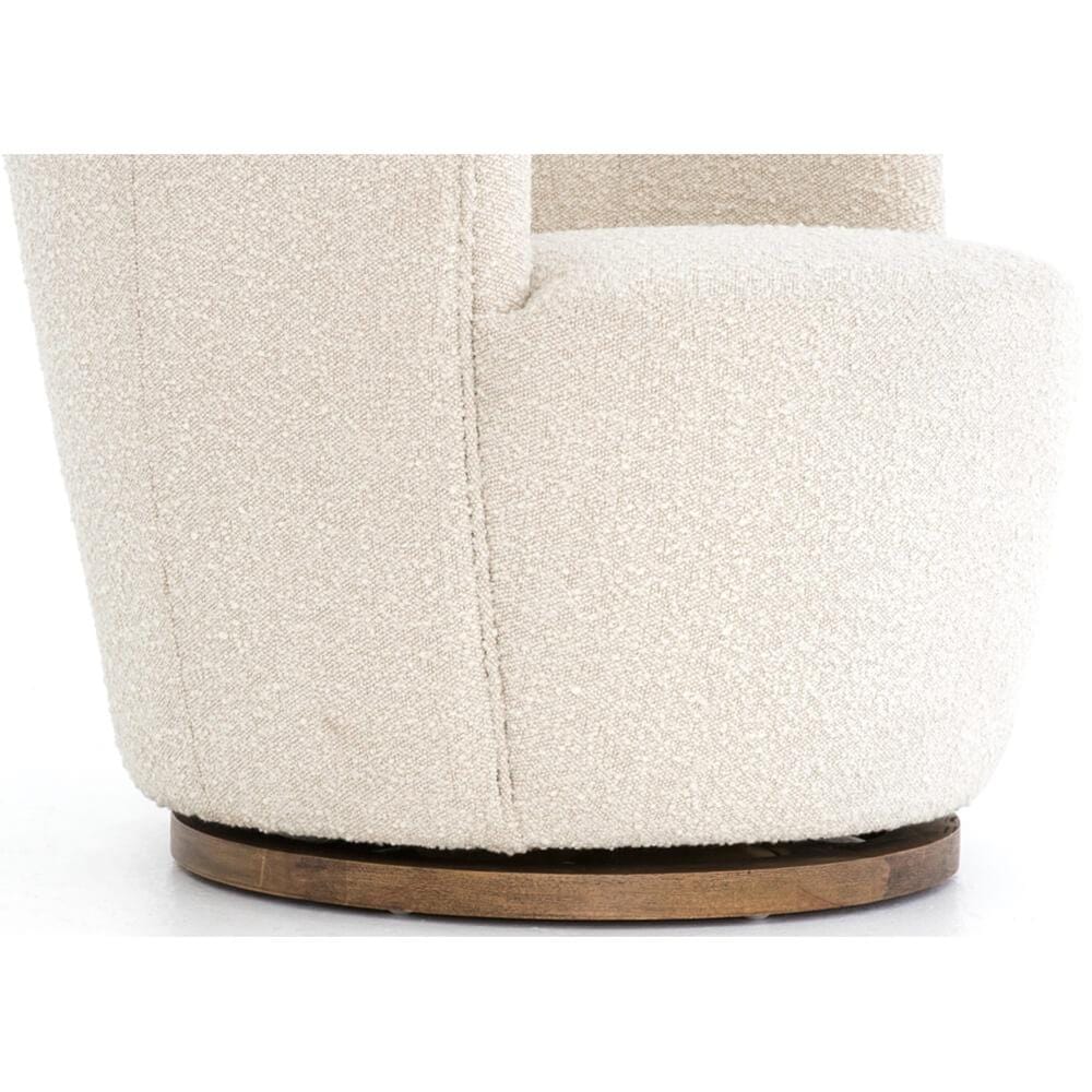 Aurora Swivel Chair, Knoll Natural by Four Hands - Image 7
