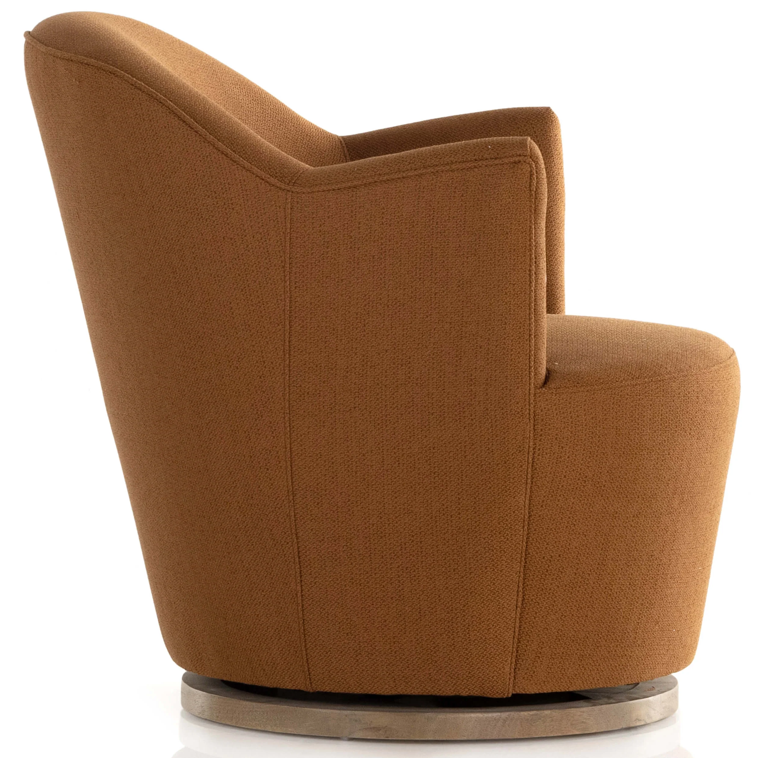 Aurora Swivel Chair, Patton Burnish by Four Hands - Image 3