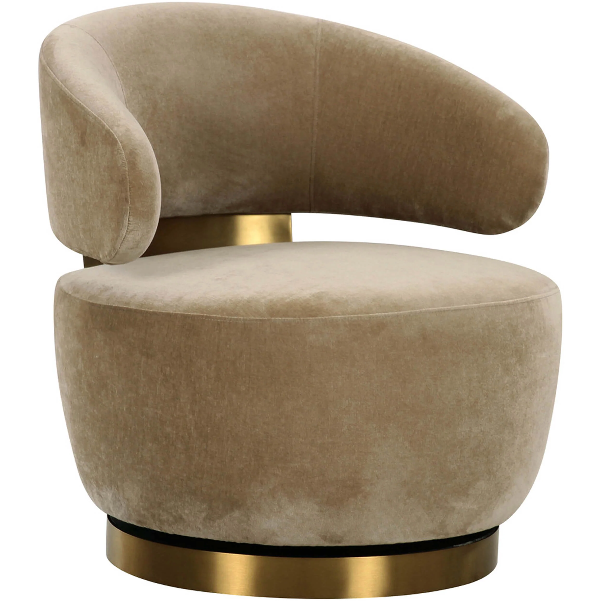 Austin Swivel Chair by TOV - Image 4