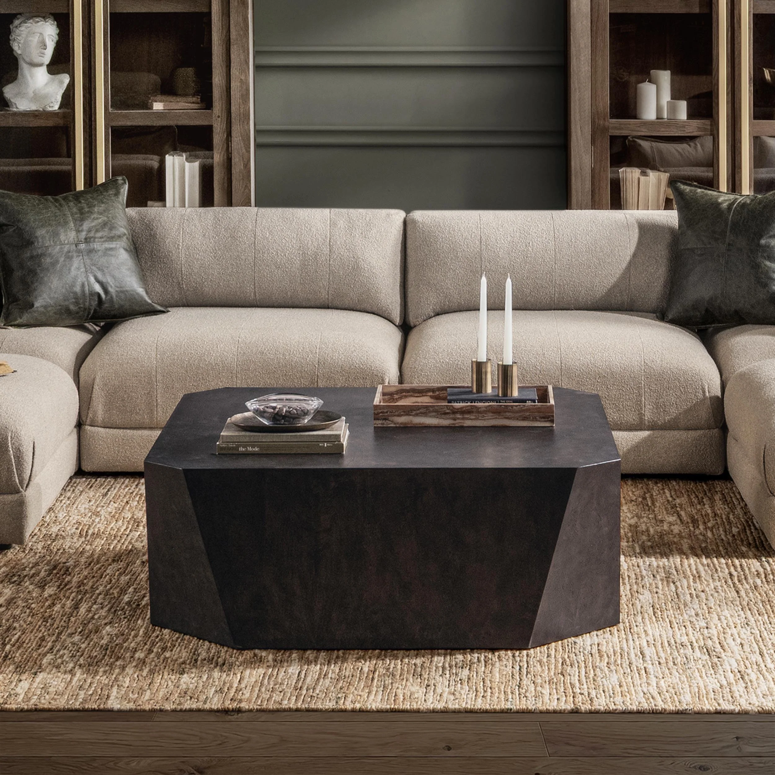 Avena Square Coffee, Table Brown - Image 4