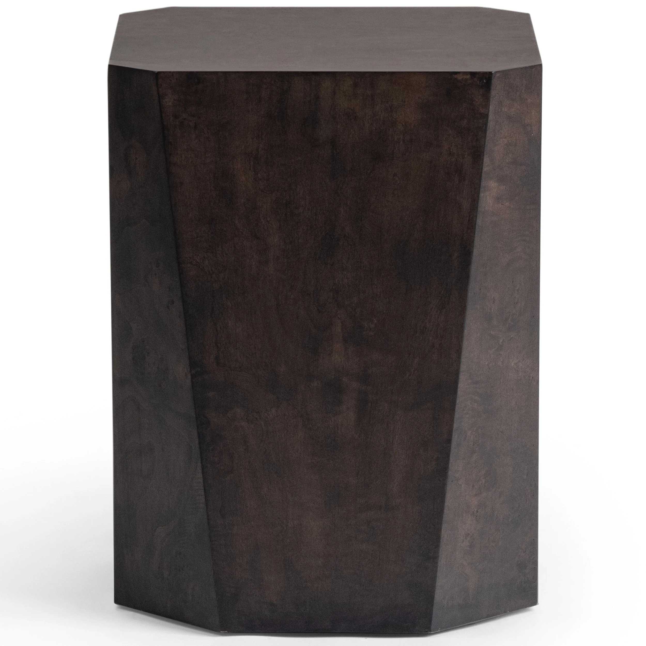 Avena Square End Table, Brown - Image 2