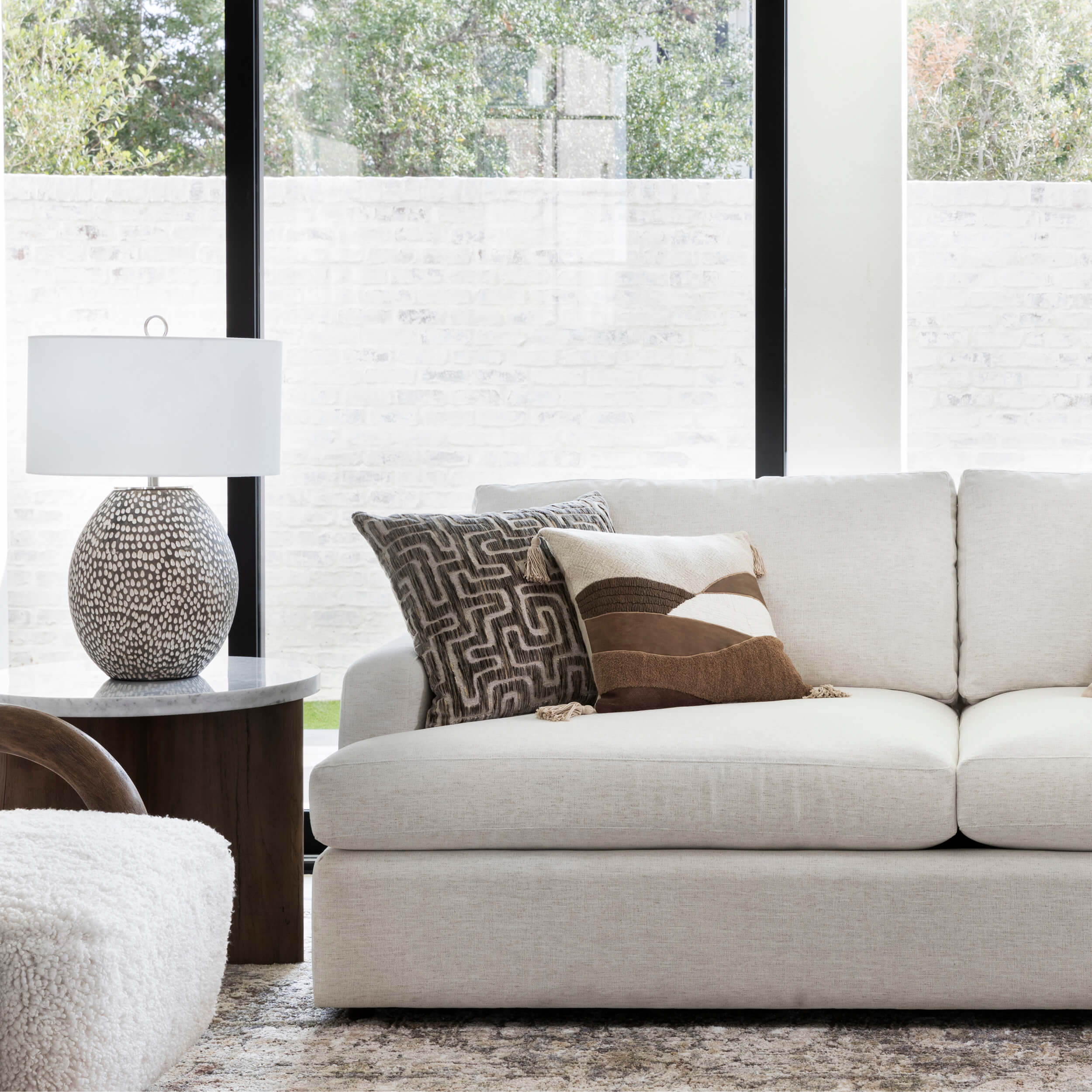 Avery Sofa, Nomad Snow - Image 5