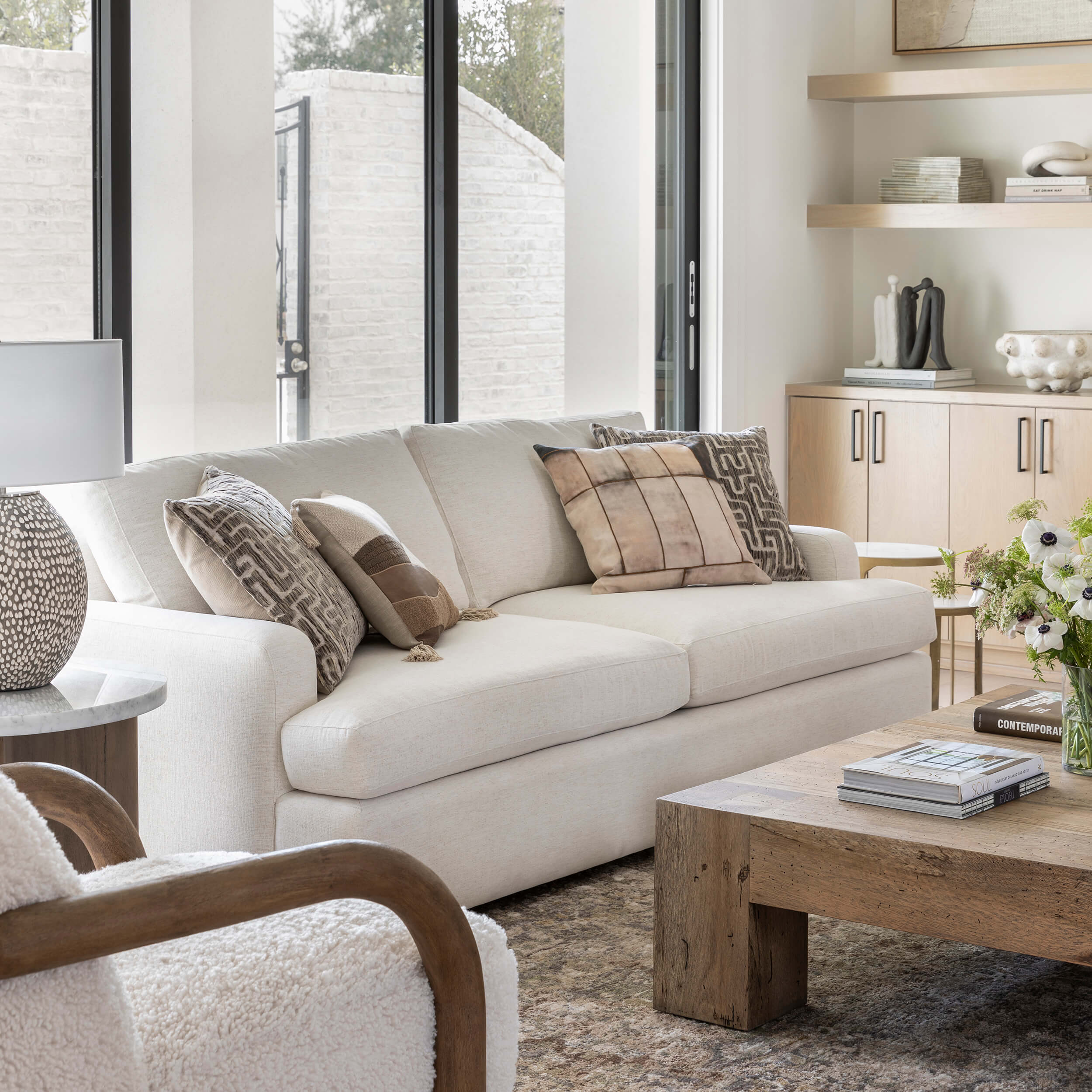 Avery Sofa, Nomad Snow - Image 6