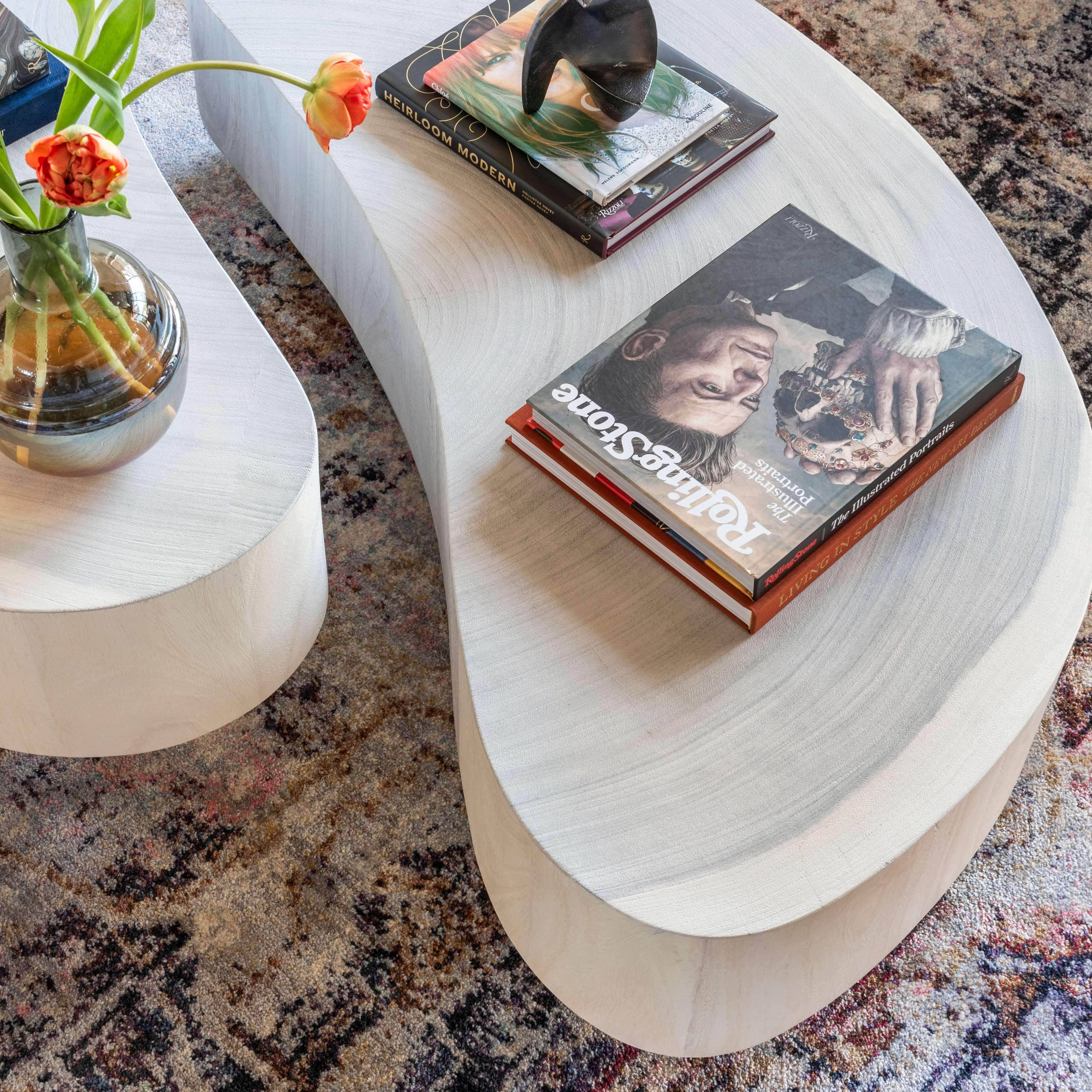 Avett Coffee Table, Bleached Guanacaste by Four Hands - Image 11